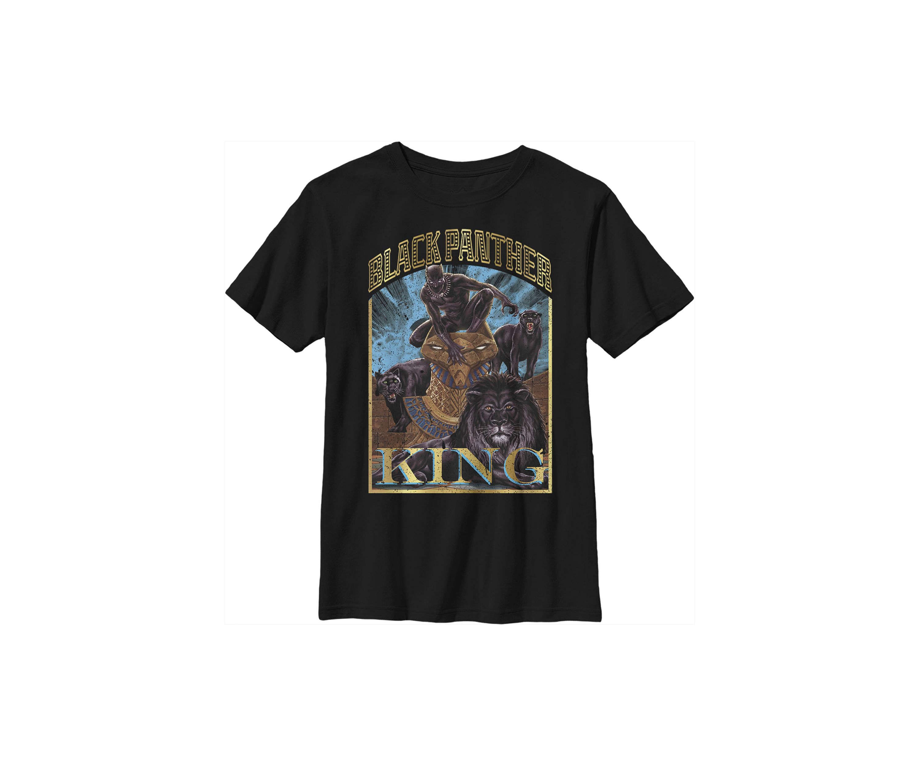 Boys 4-7 Panther Homage Top