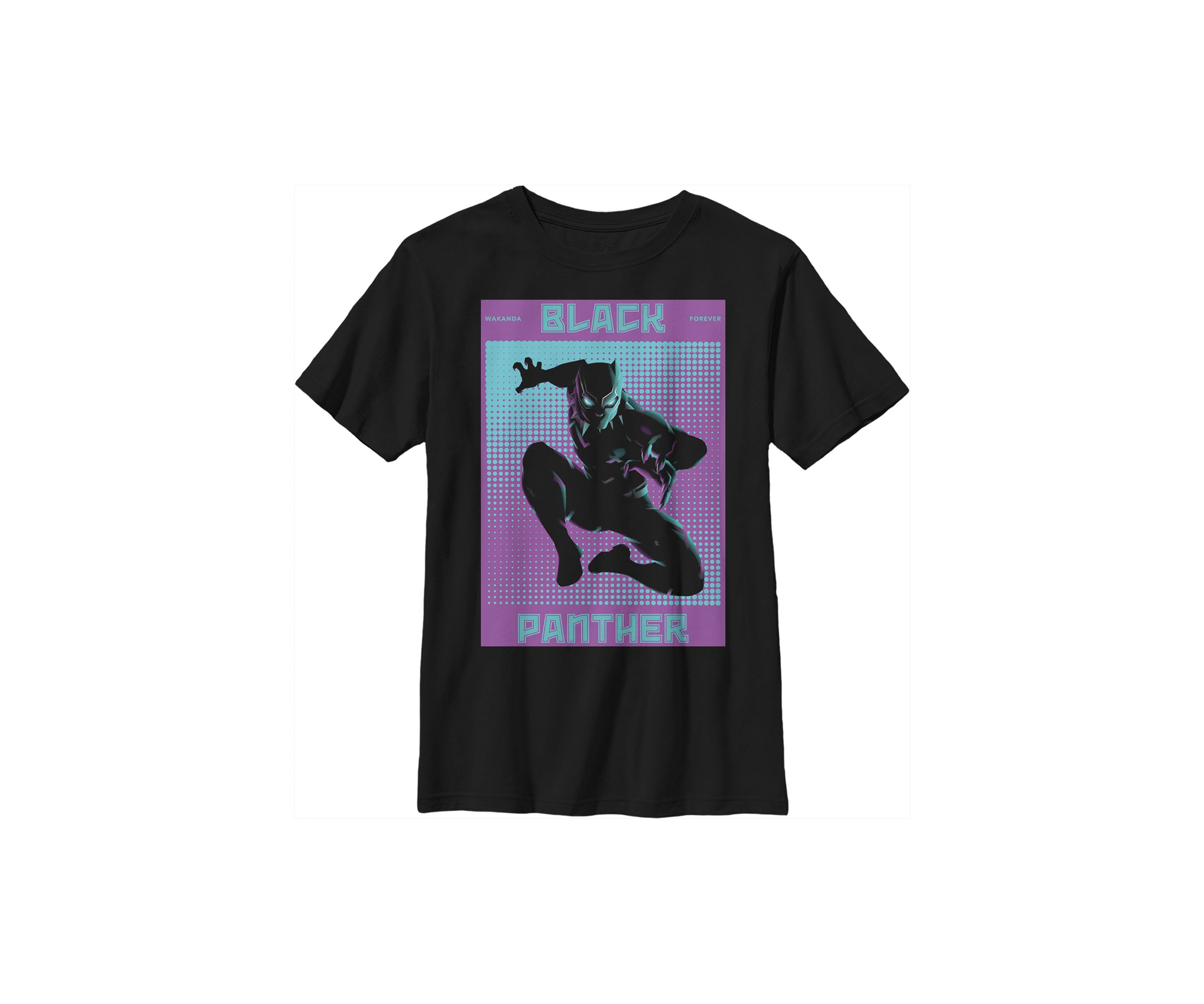 Boys 4-7 Halftone Panther Top