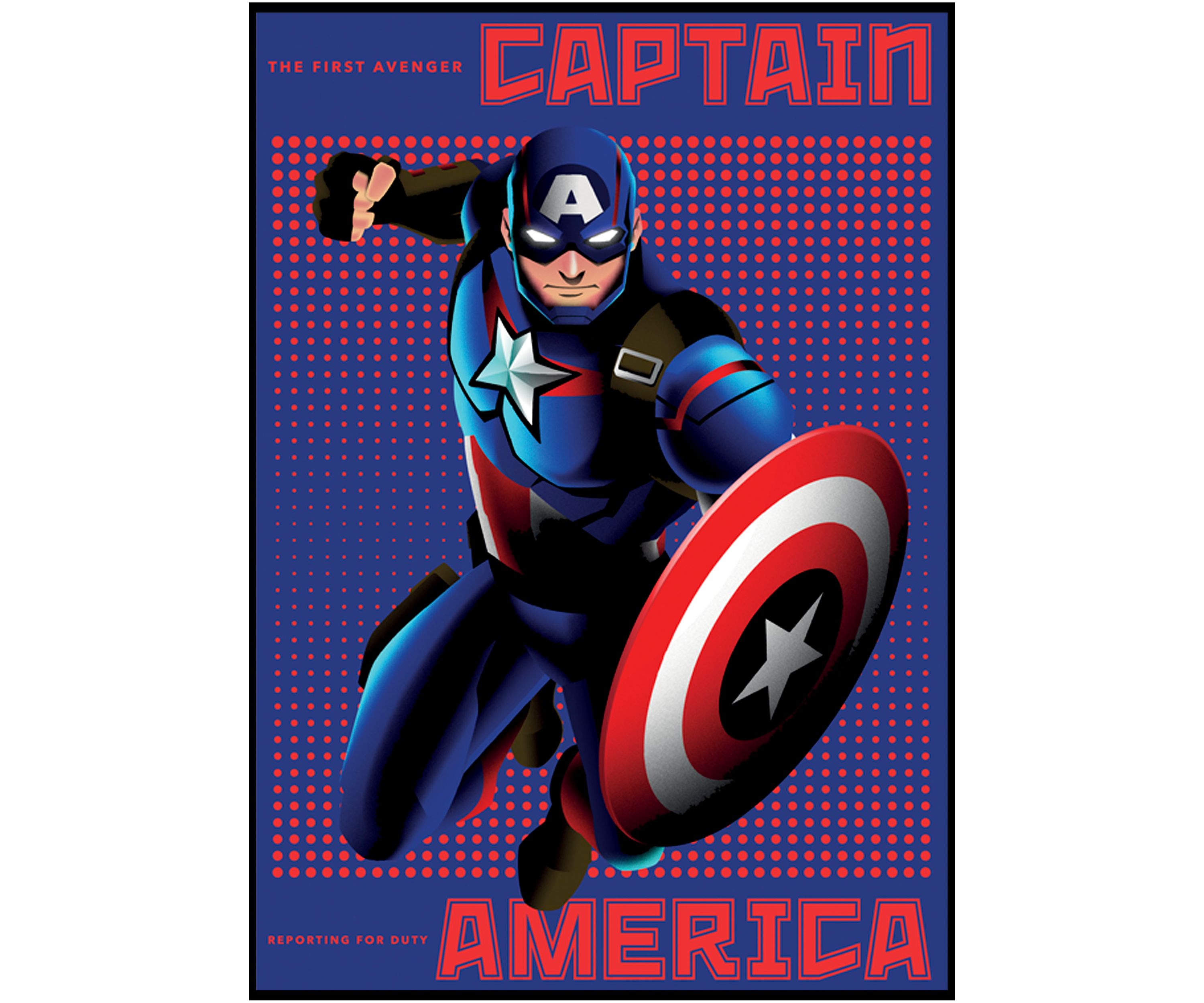 Boys 4-7 Halftone Cap Top