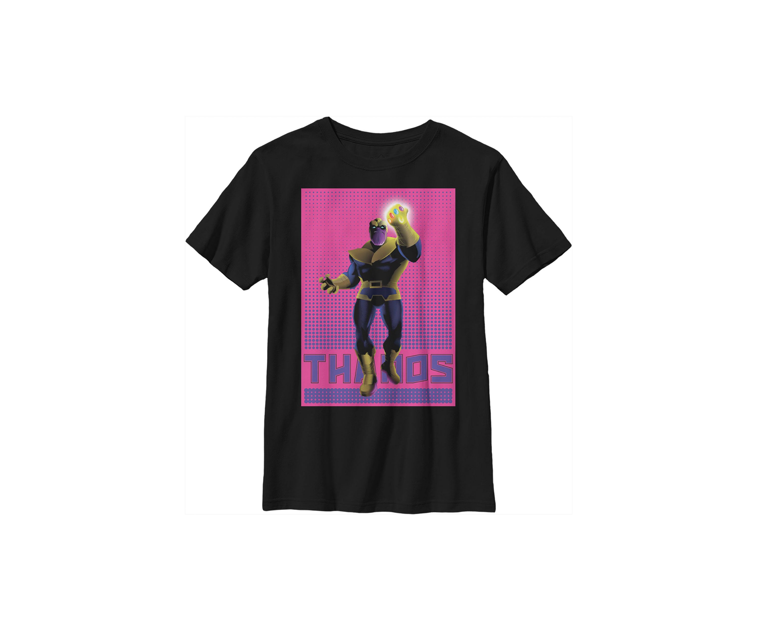 Boys 4-7 Halftone Thanos Top
