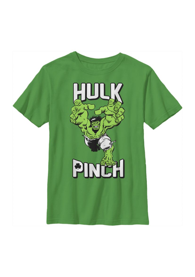 Boys 4-7  Hulk Pinch Graphic T-Shirt