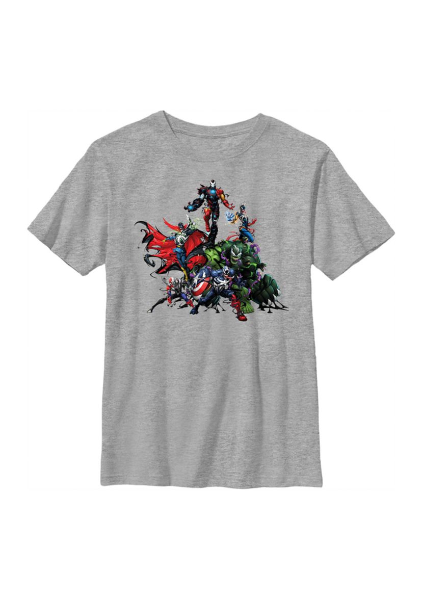 Boys 4-7 Venom Avengers Top