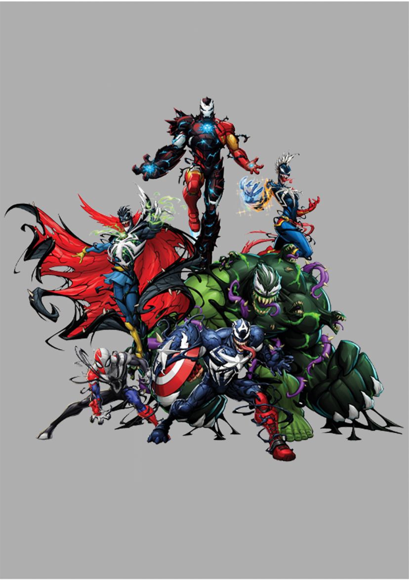 Boys 4-7 Venom Avengers Top