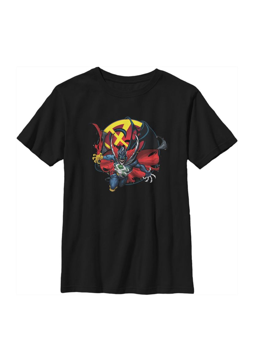 Boys 4-7 Strange Venom with Symbol  Top