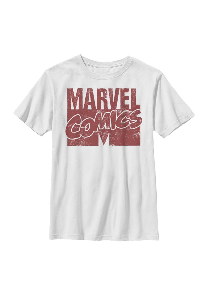 Boys 4-7 Logo Distressed Top