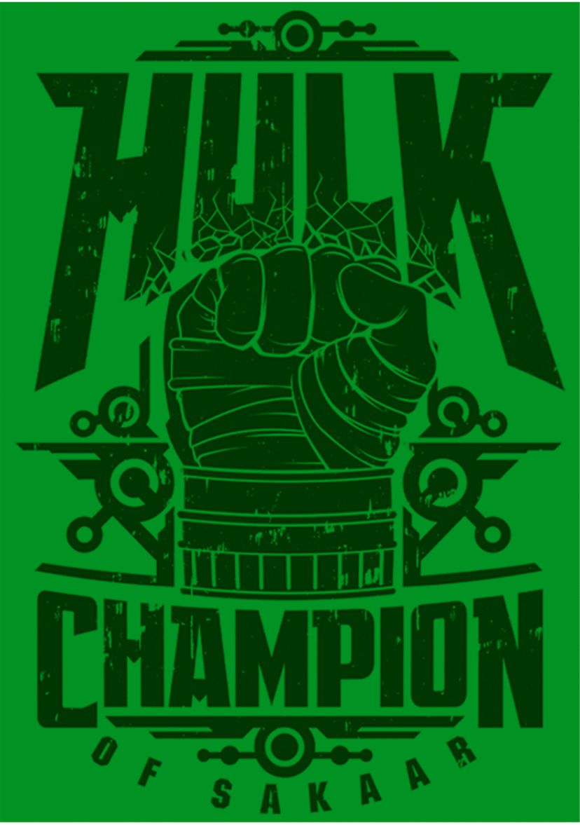 Boys 4-7 Champ Hulk Top
