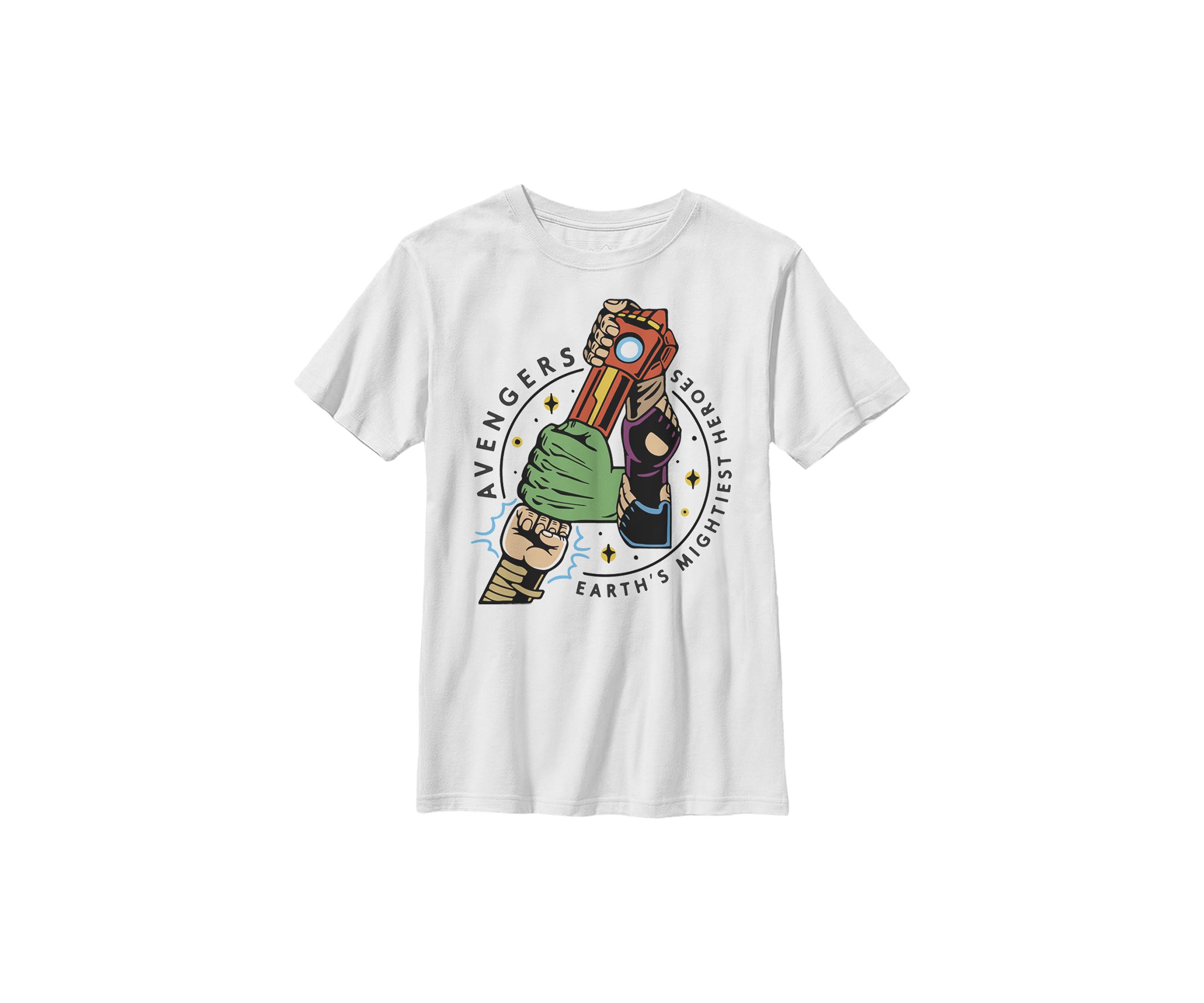 Boys 4-7 Avenger Hands Top