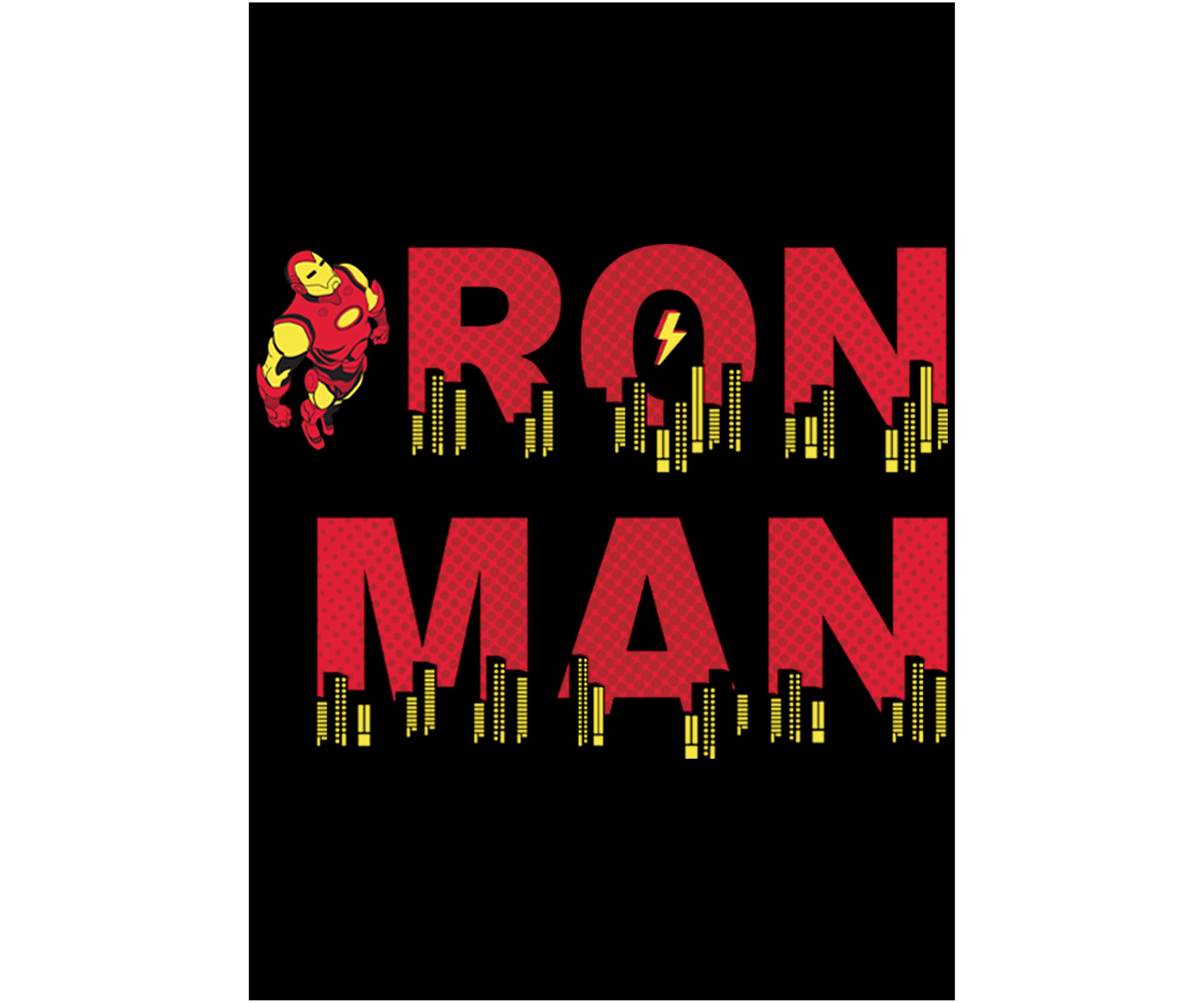 Boys 4-7 Halftone Ironman Top