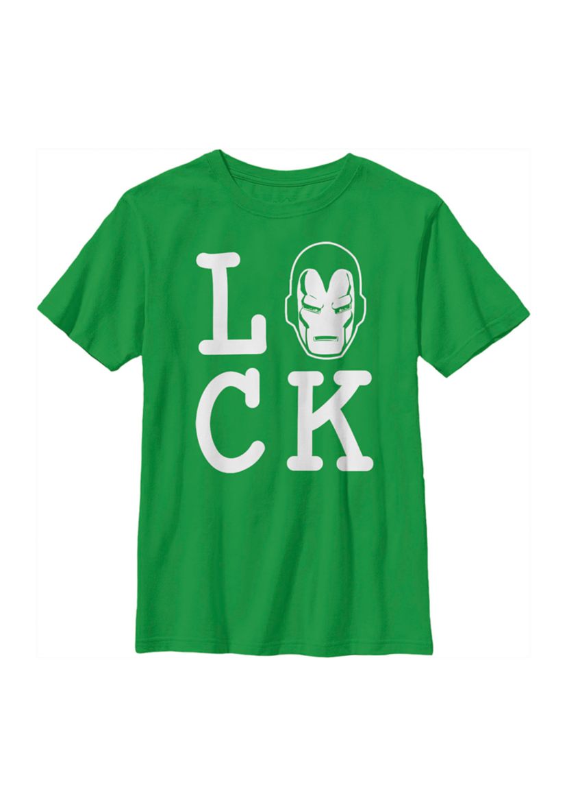 Boys 4-7  Iron Luck Graphic T-Shirt