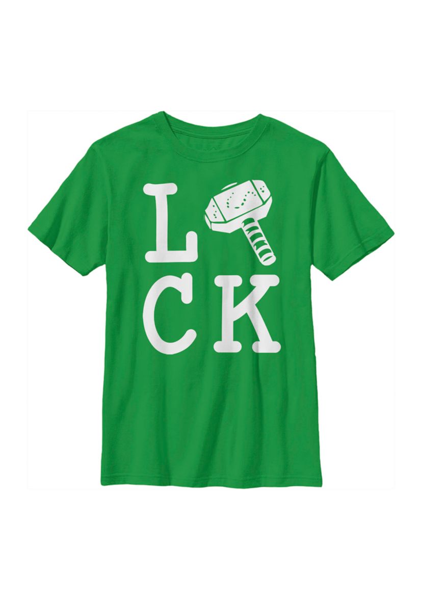Boys 4-7  God of Luck Graphic T-Shirt