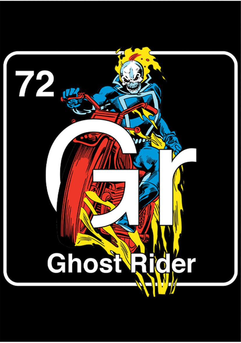 Boys 4-7 Periodic Ghost Rider Top