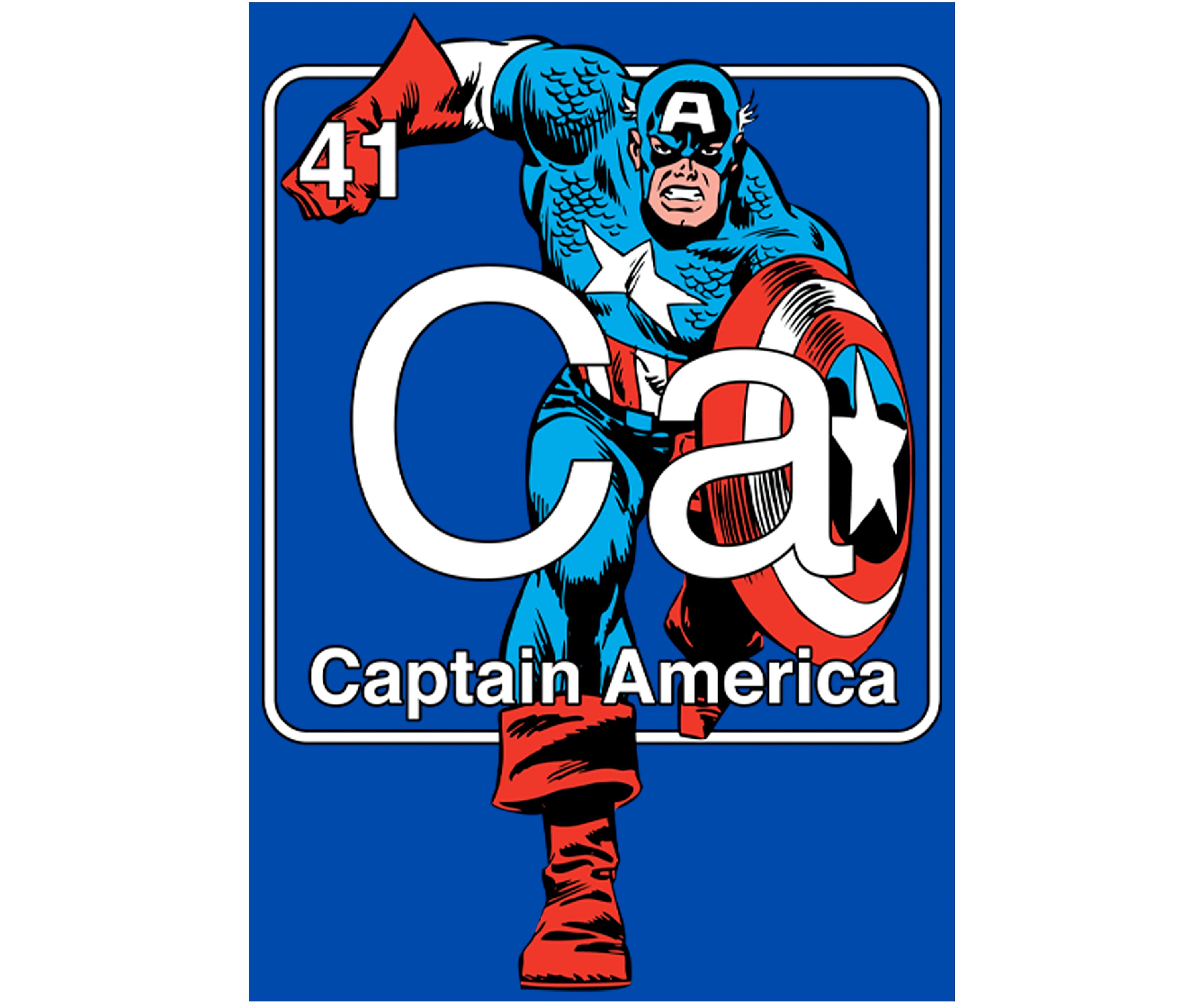Boys 4-7 Periodic Captain Top