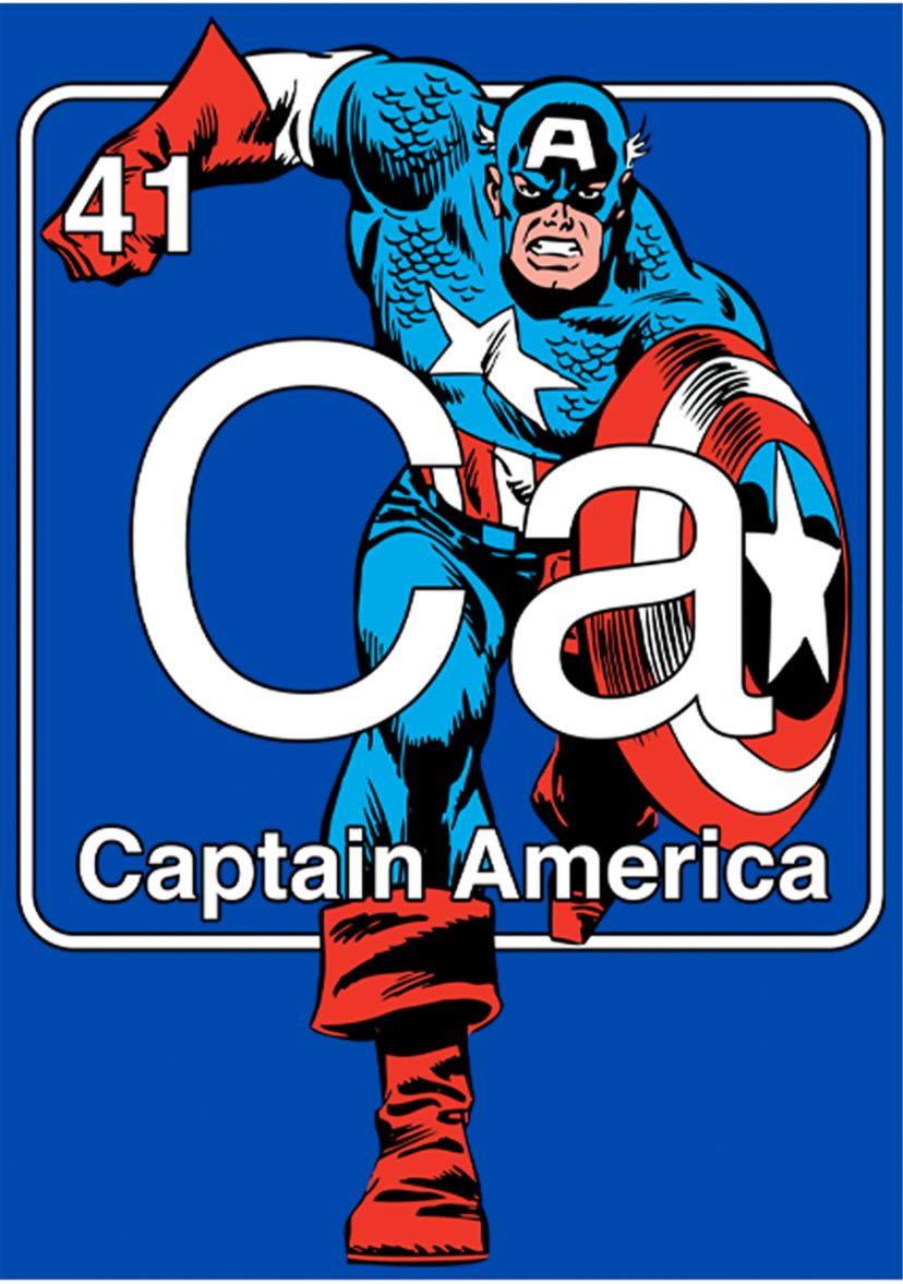 Boys 4-7 Periodic Captain Top