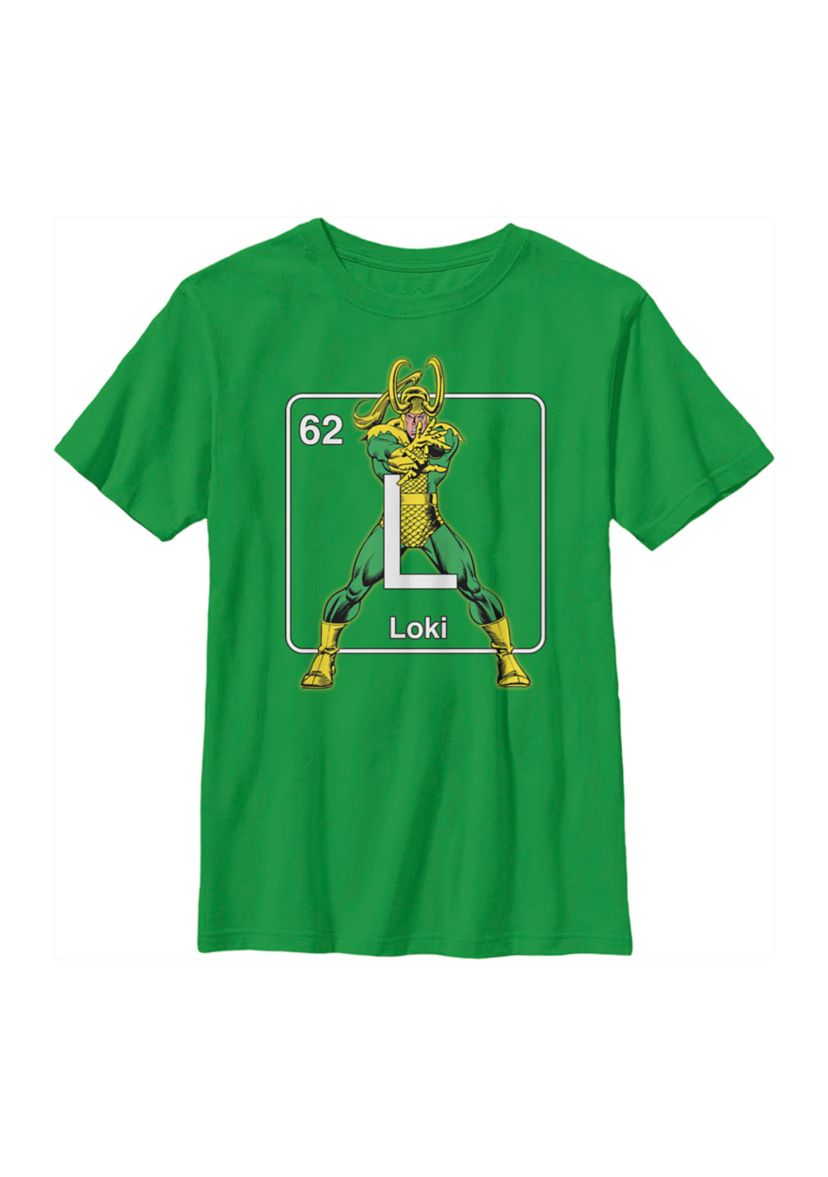 Boys 4-7 Periodic Loki Graphic T-Shirt 