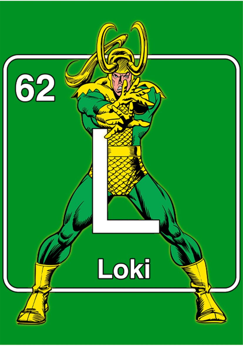 Boys 4-7 Periodic Loki Graphic T-Shirt 