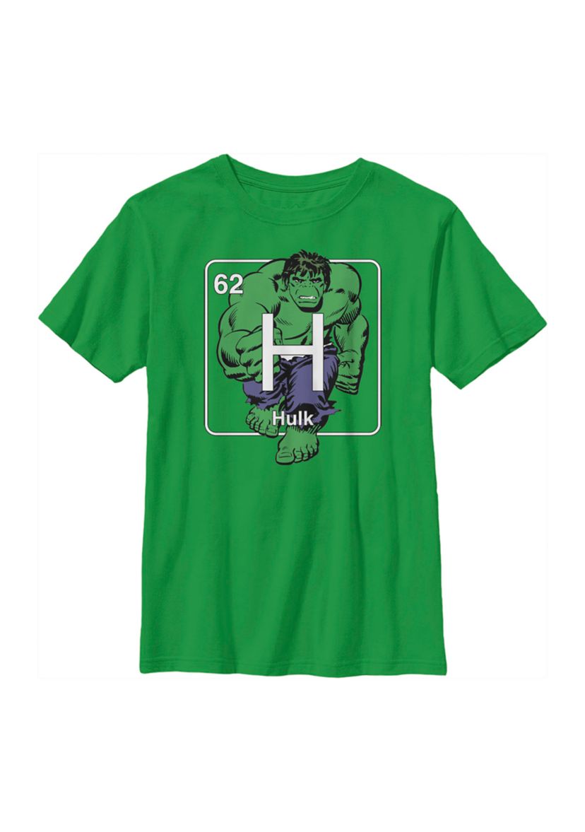 Boys 4-7 Periodic Hulk Graphic T-Shirt