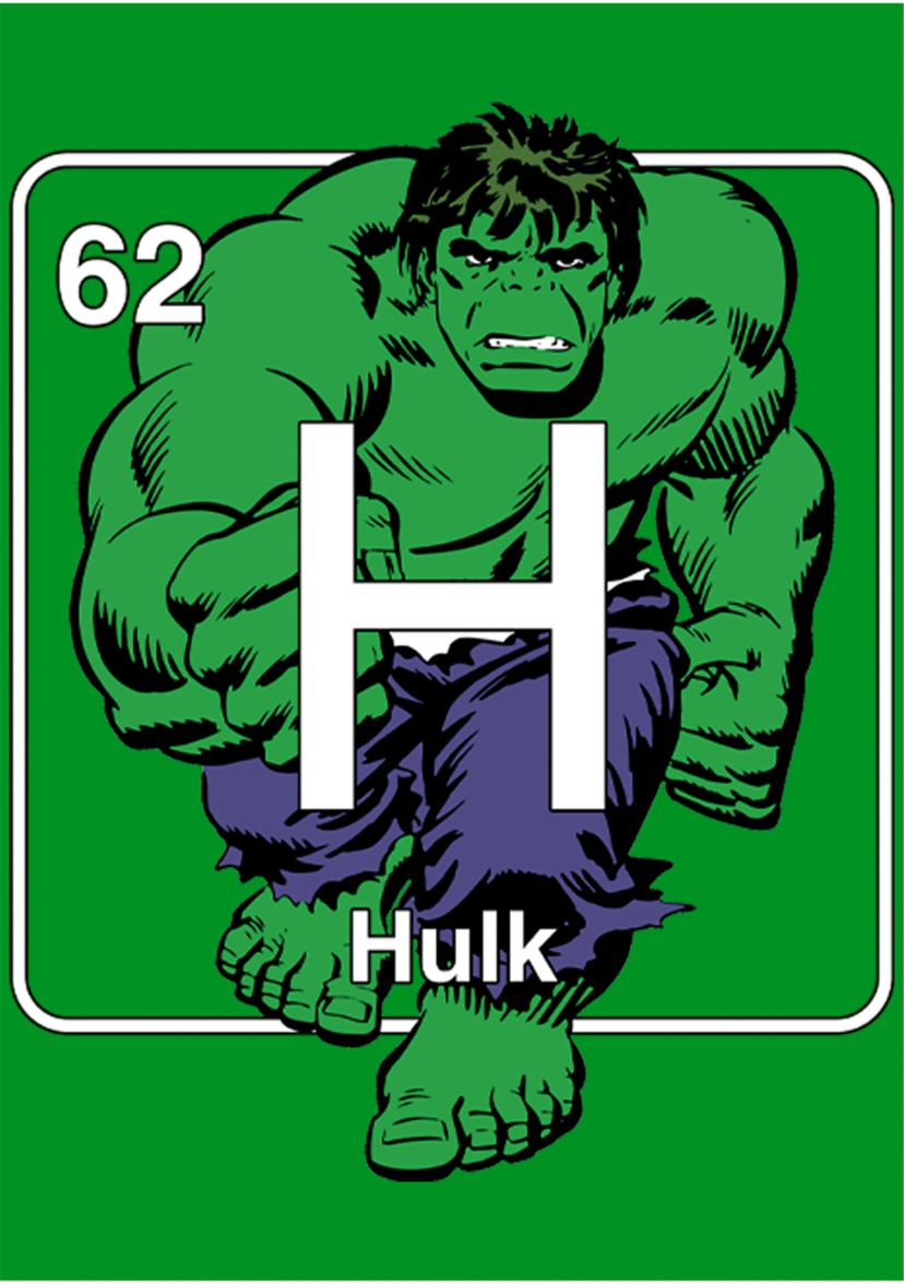 Boys 4-7 Periodic Hulk Graphic T-Shirt