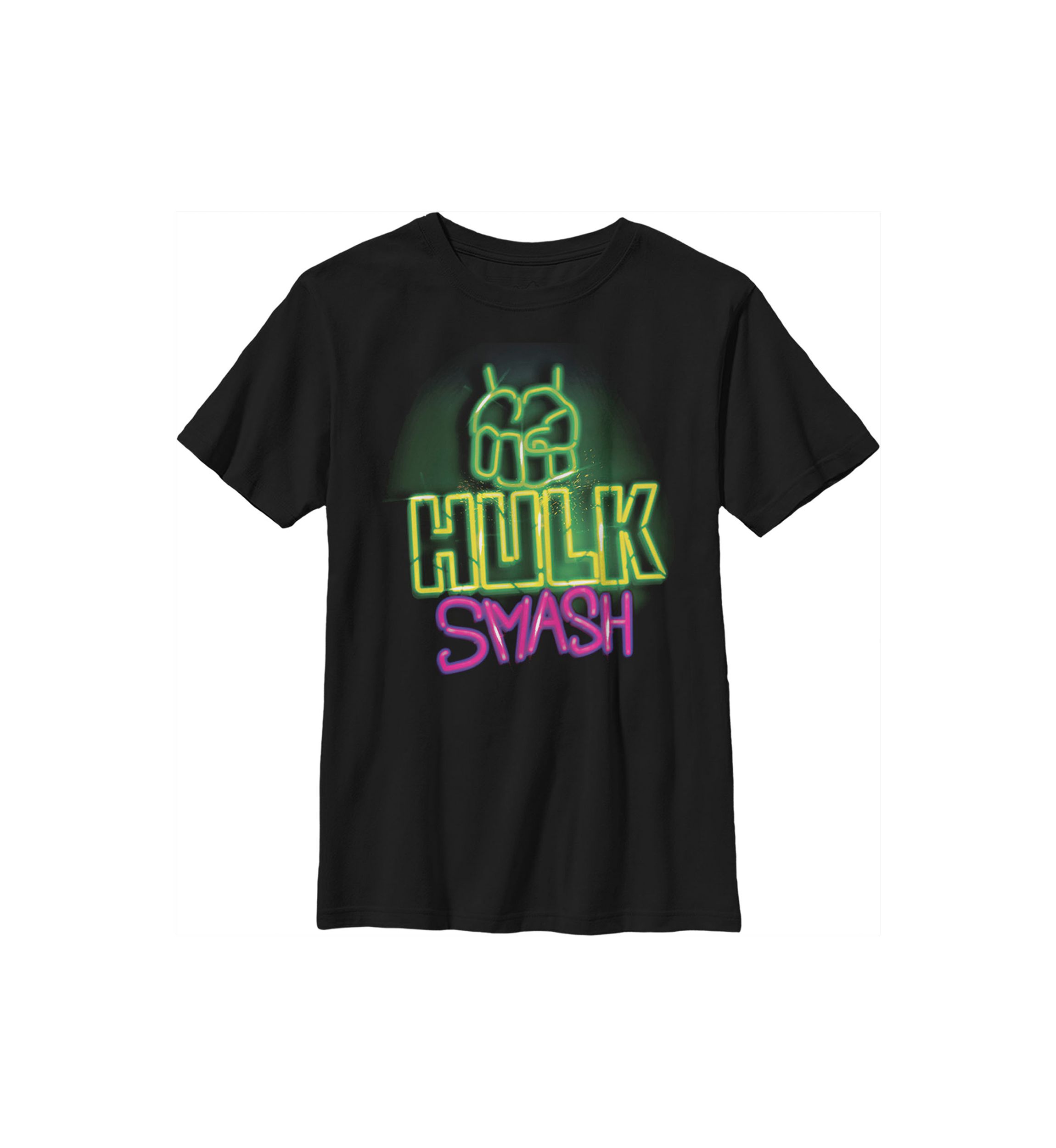 Boys 4-7 Neon Hulk Smash Top