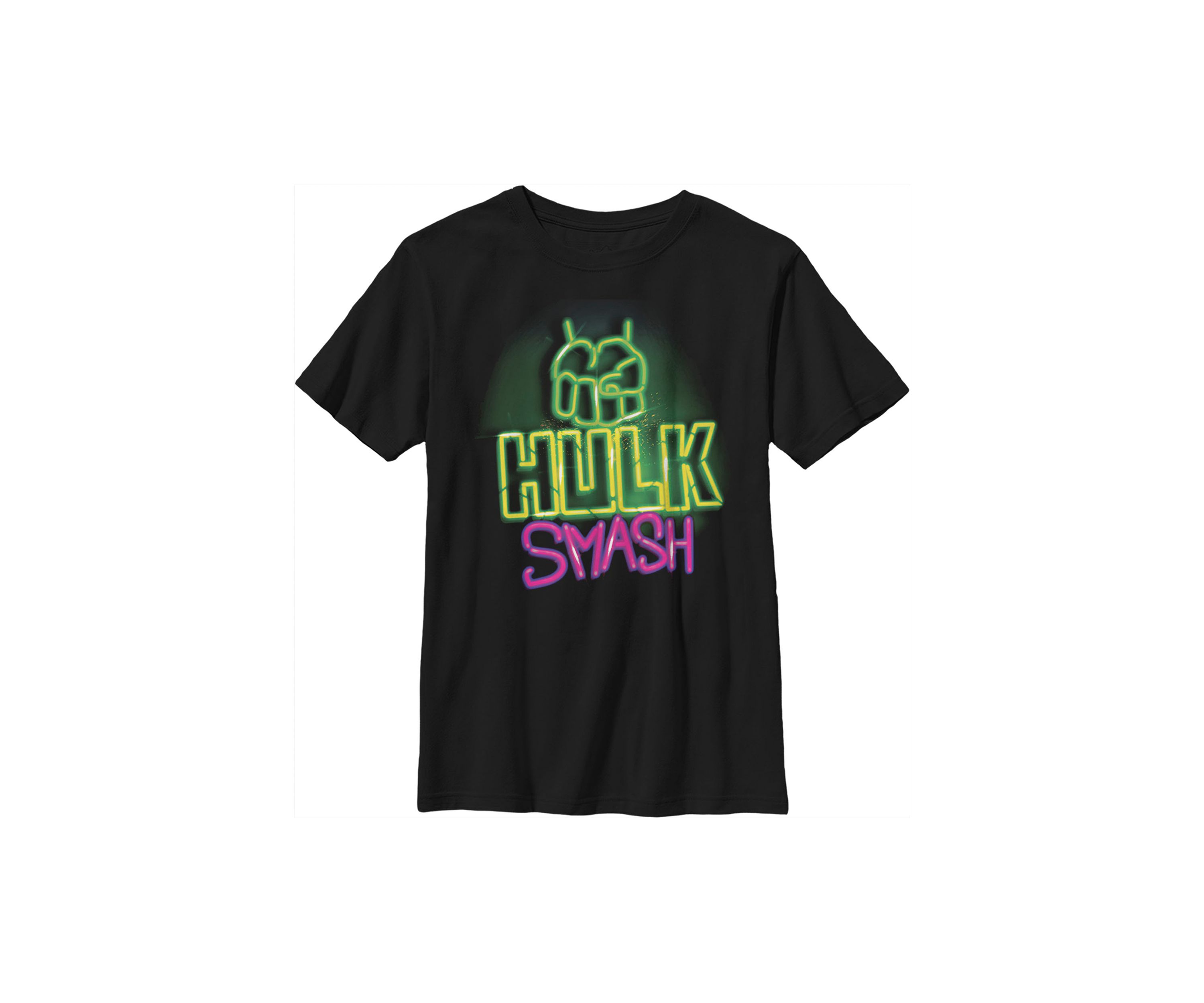 Boys 4-7 Neon Hulk Smash Top