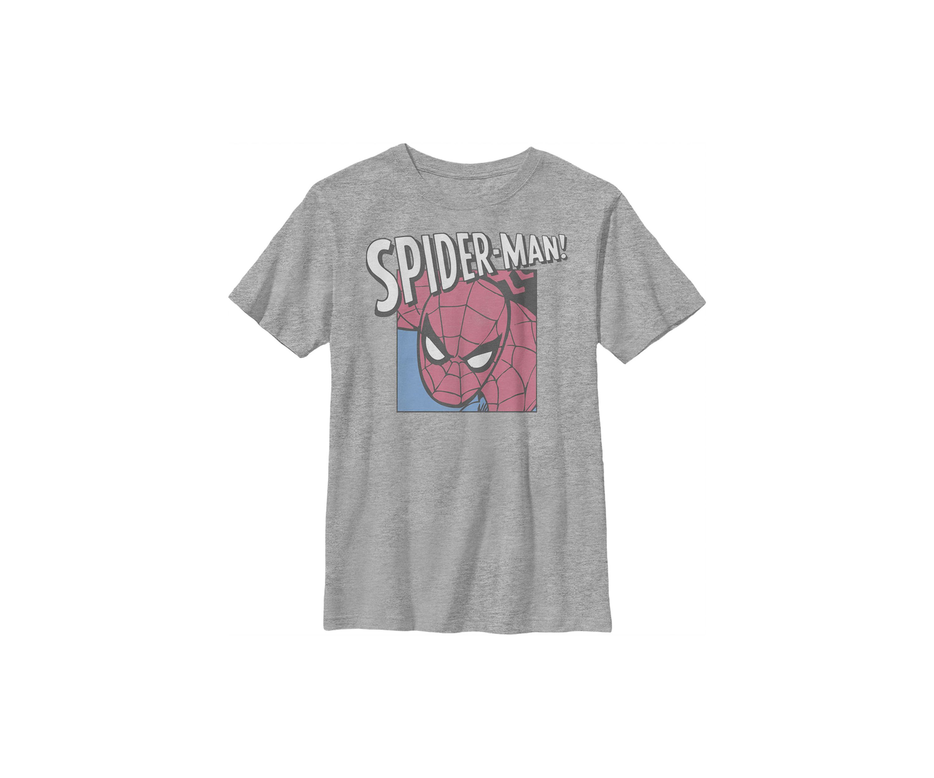 Boys 4-7 Large Spideys Top