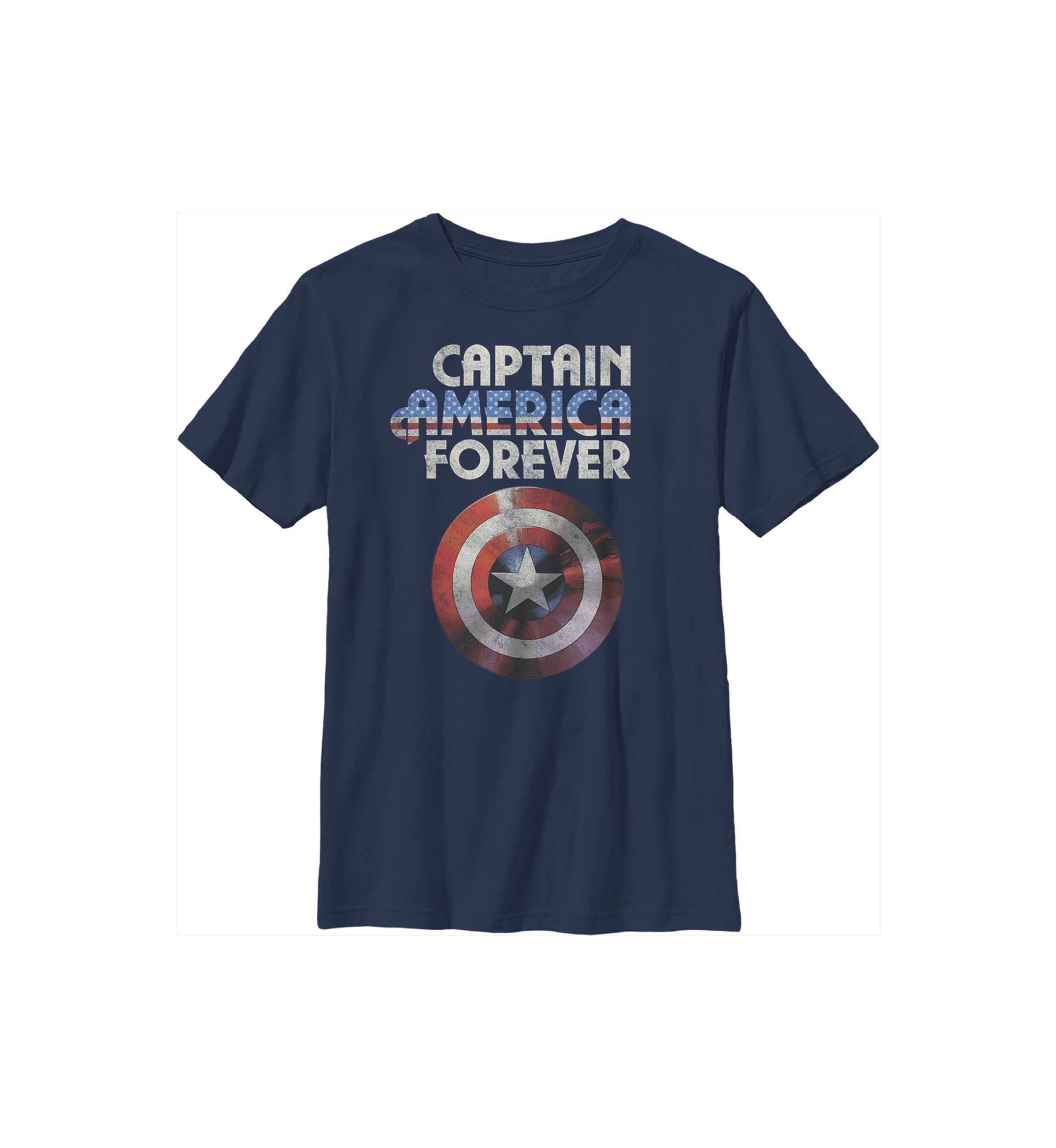 Captain America Forever Graphic T-Shirt