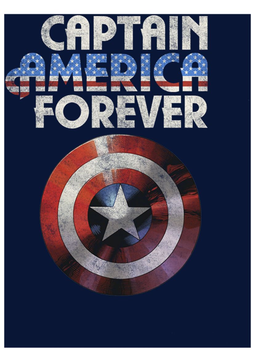 Captain America Forever Graphic T-Shirt