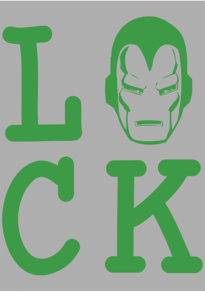 Boys 4-7  Iron Luck Graphic T-Shirt