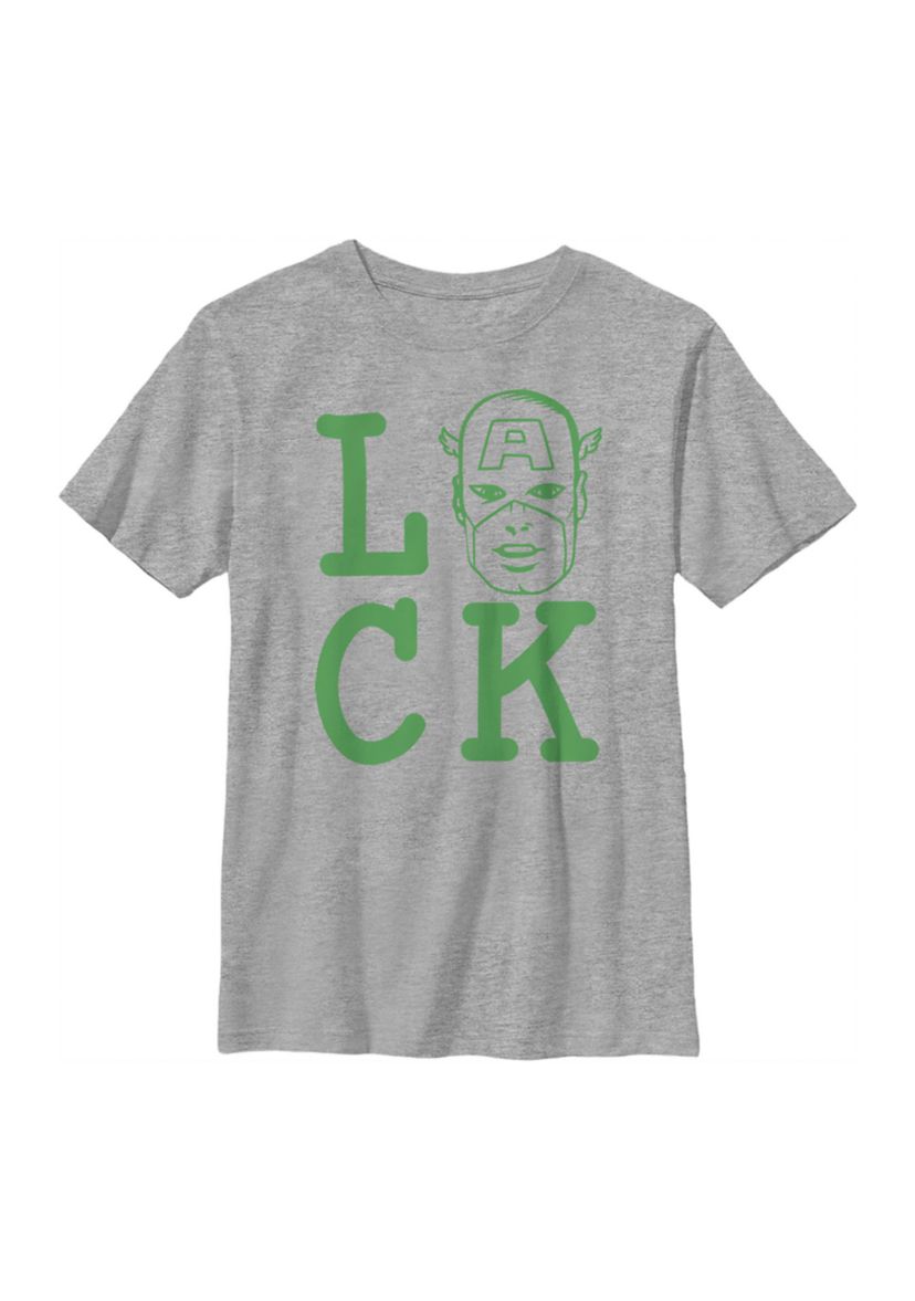 Boys 4-7  Captain of Luck Graphic T-Shirt