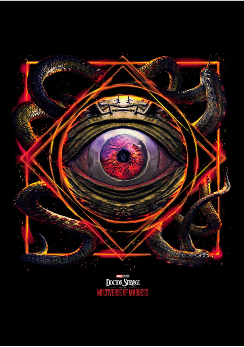 Eyeball Spell Graphic T-Shirt