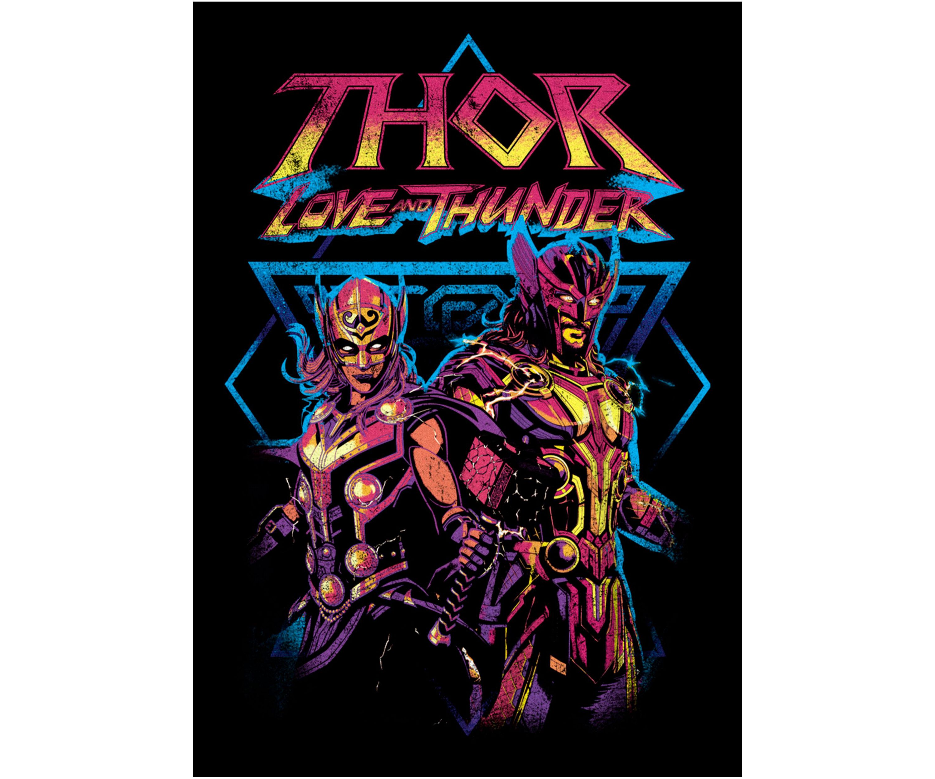 Grunge Thunder Graphic T-Shirt