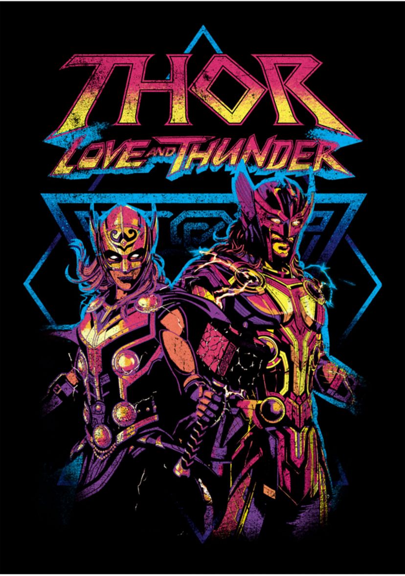 Grunge Thunder Graphic T-Shirt