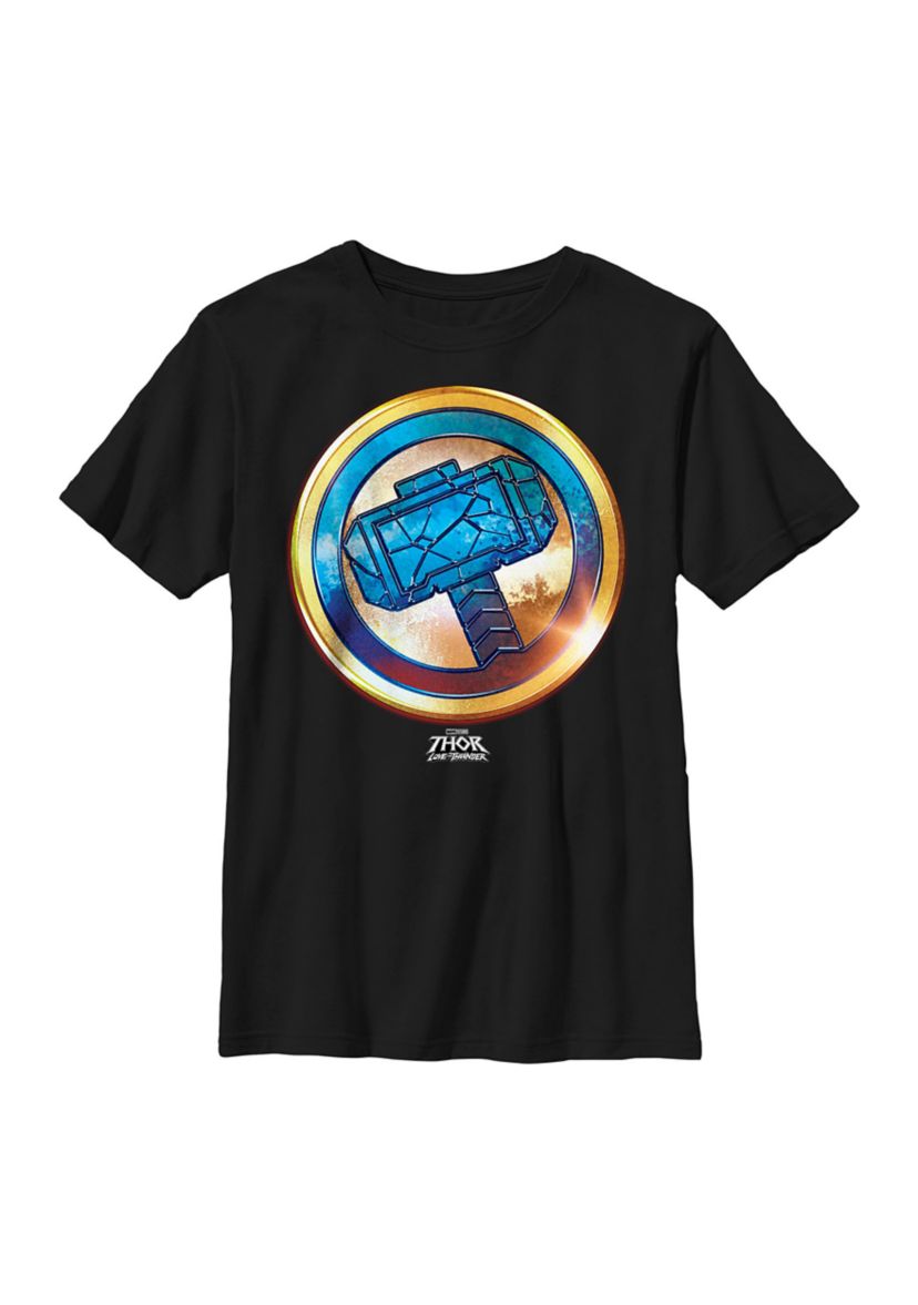Mjollnir Gold Graphic T-Shirt