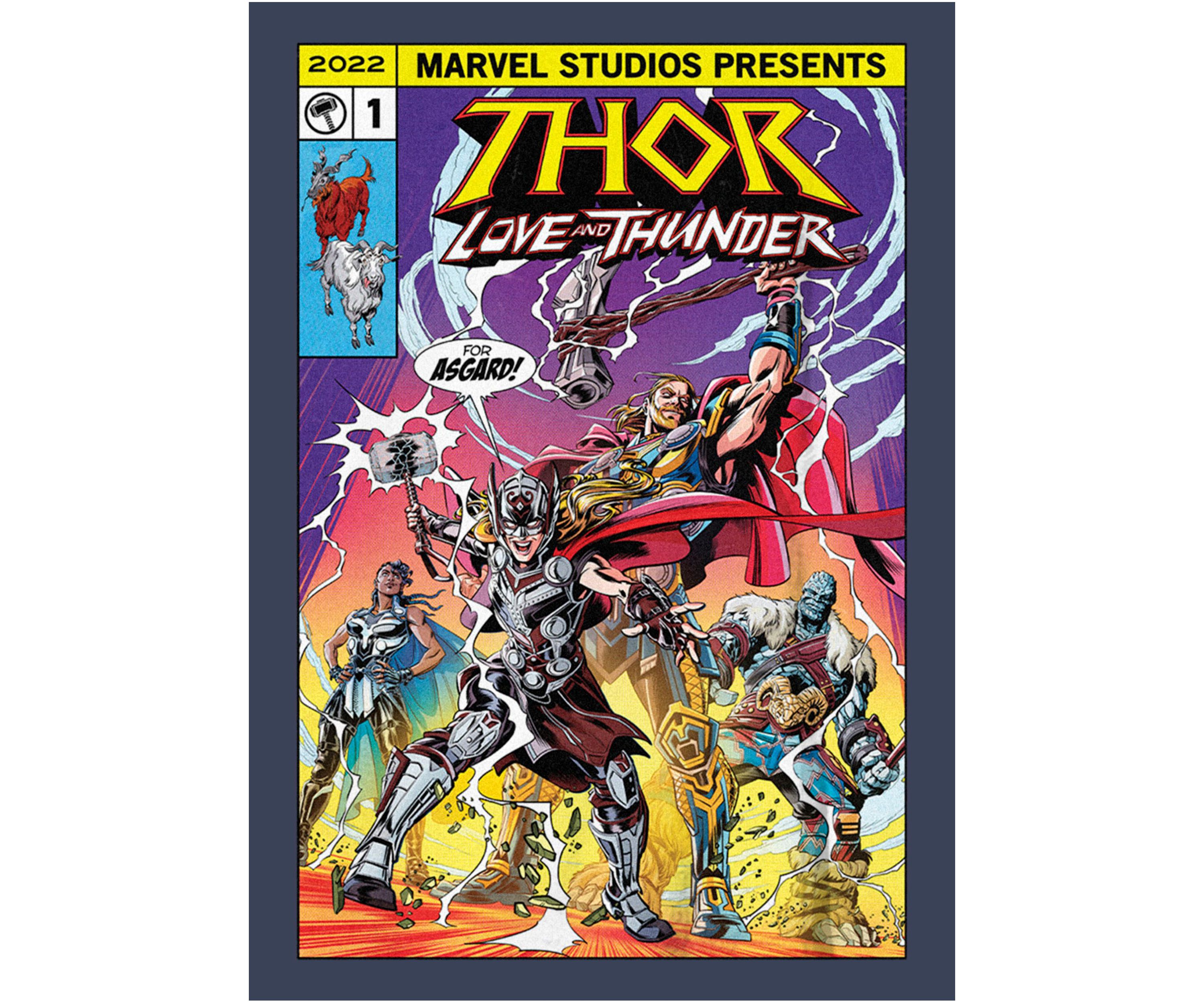 For Asgard Comic Cover Graphic T-Shirt