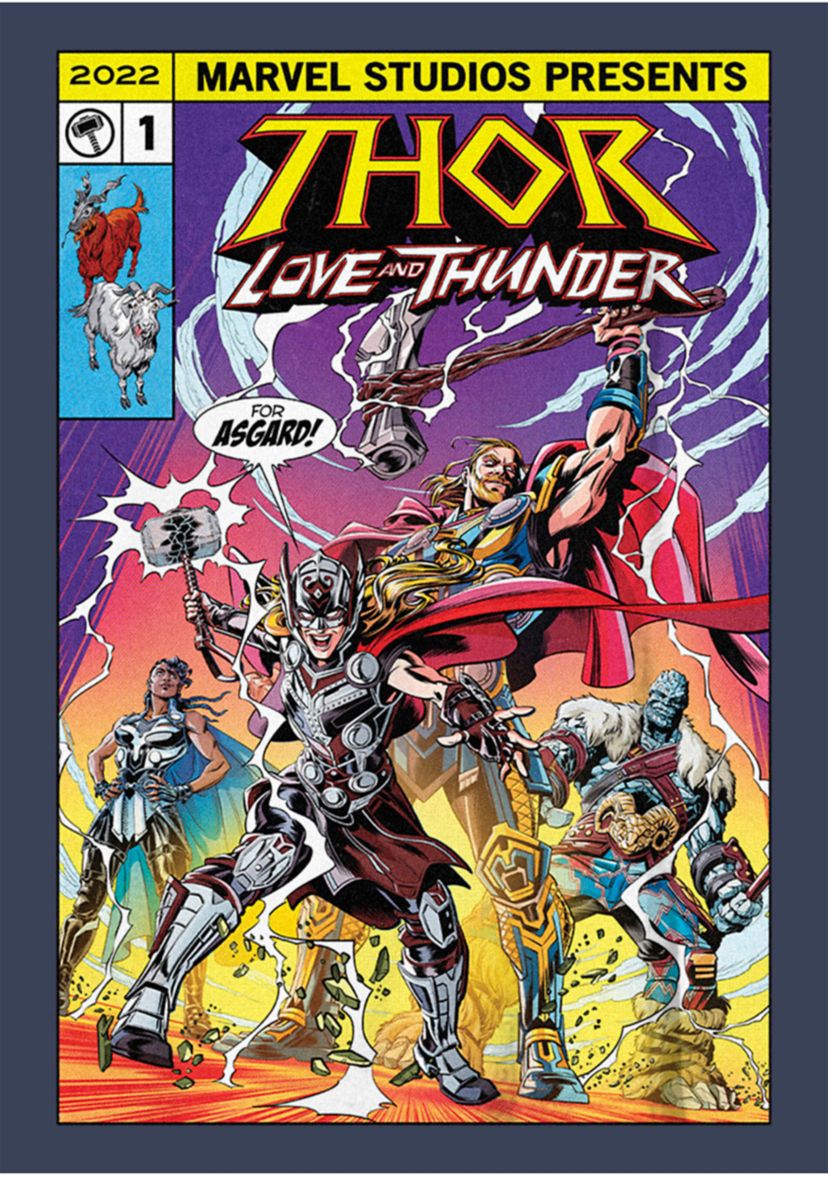 For Asgard Comic Cover Graphic T-Shirt
