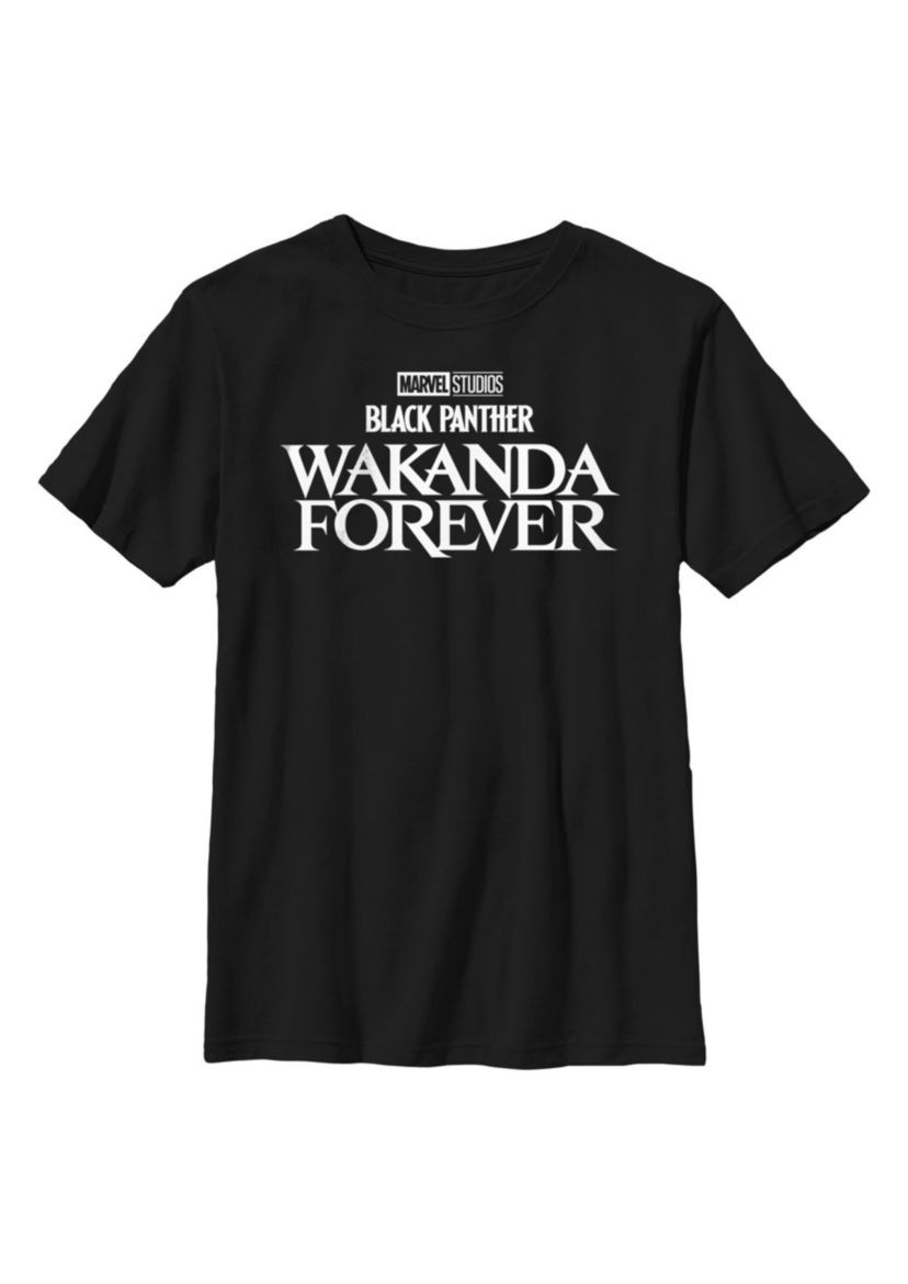 Wakanda Forever Clear Graphic T-Shirt