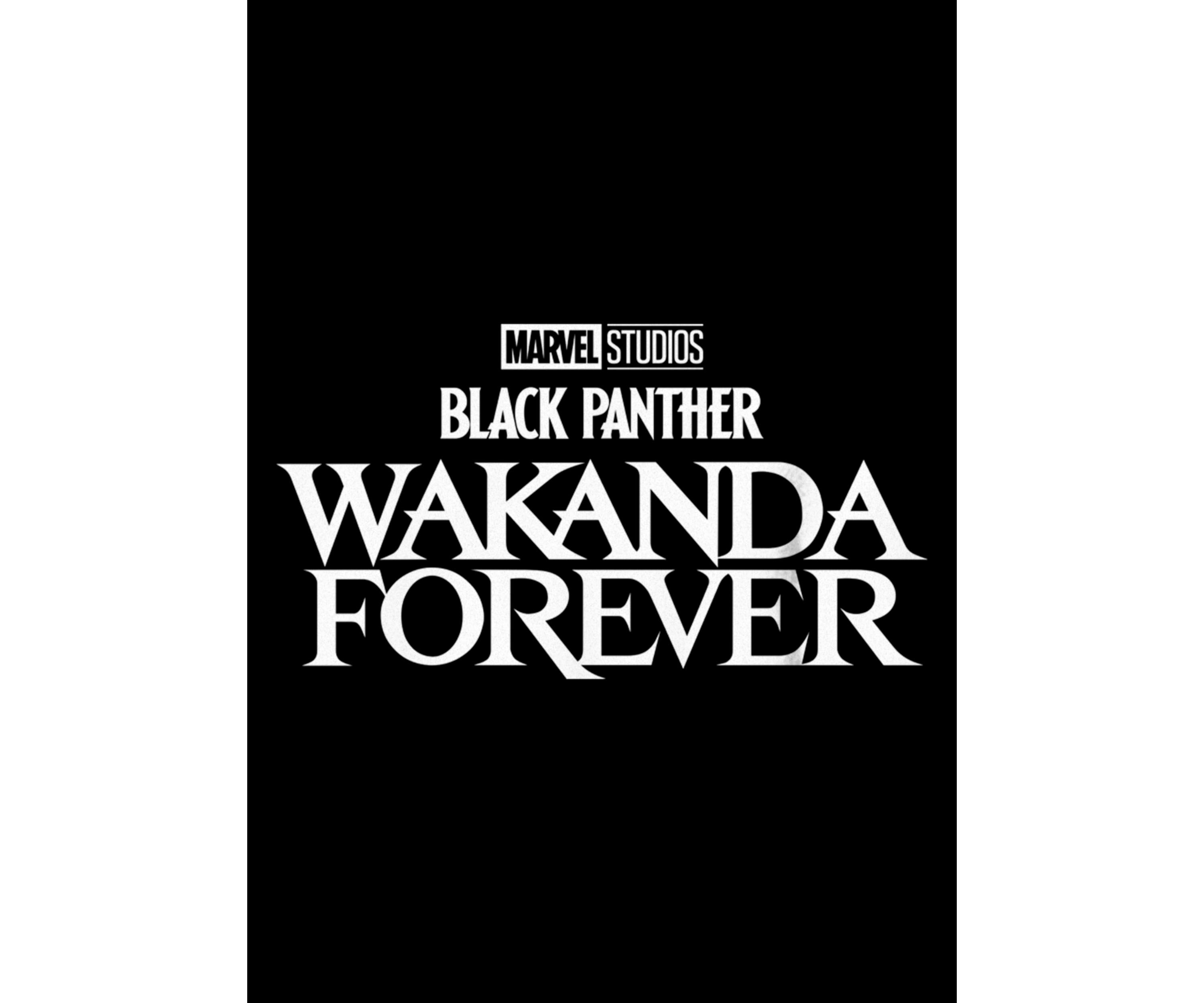 Wakanda Forever Clear Graphic T-Shirt