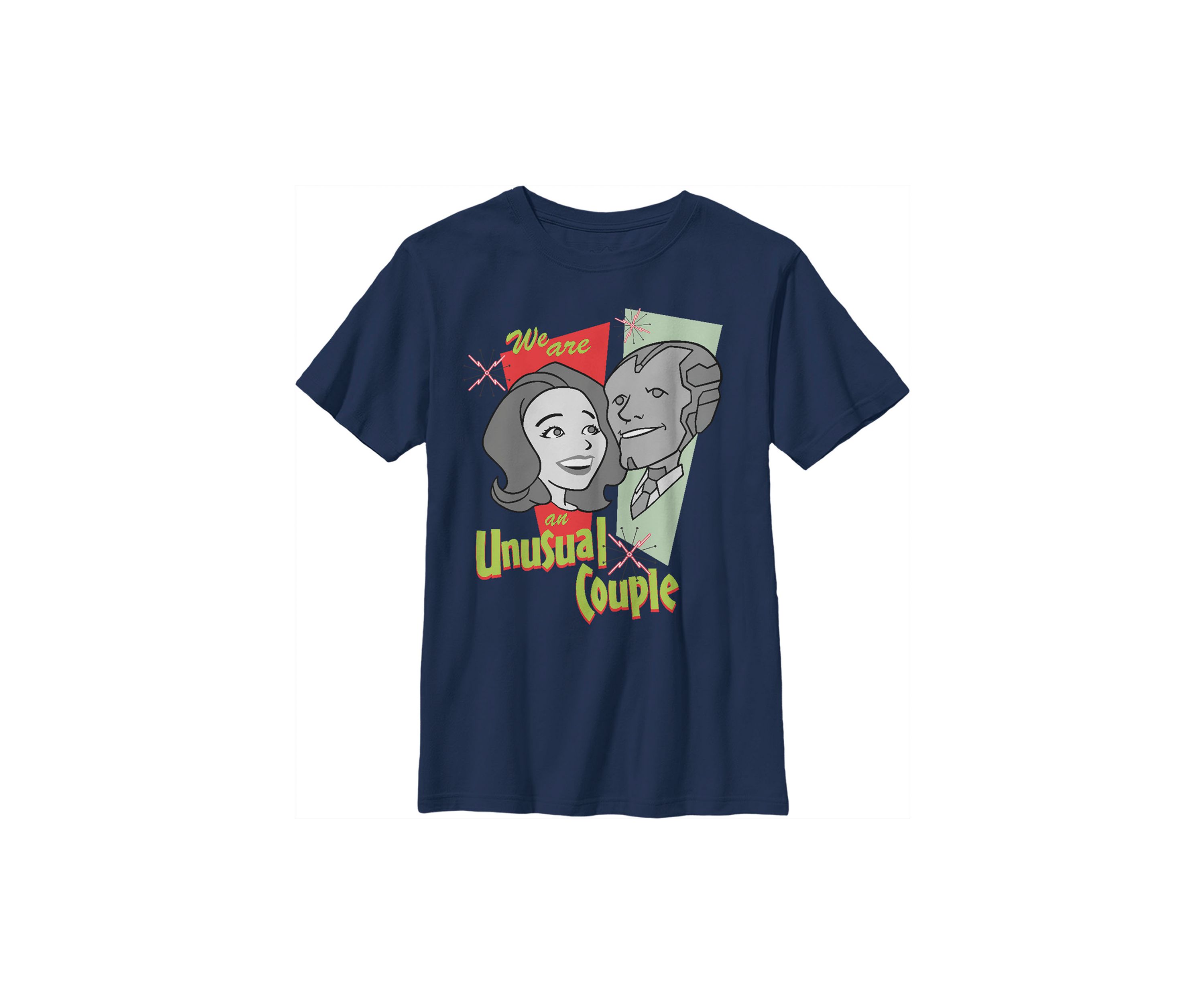 Boys 4-7 Paired Couple Graphic T-Shirt