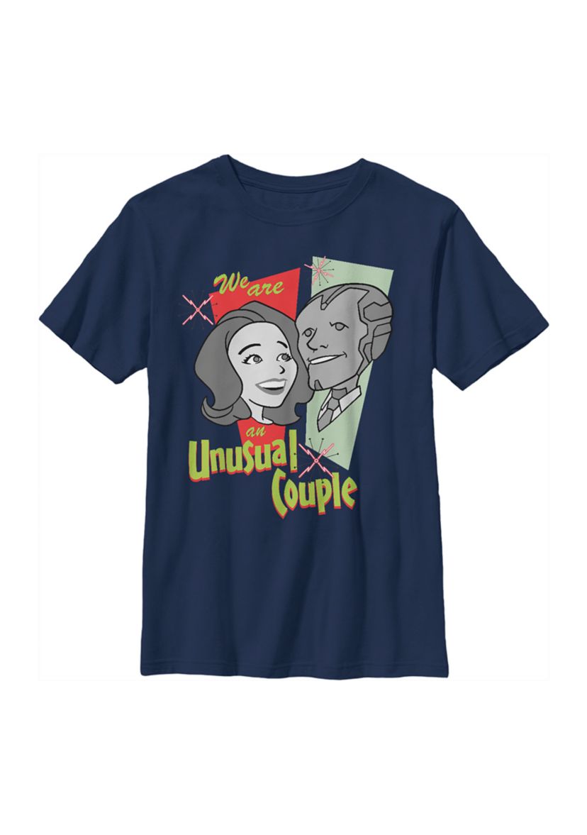 Boys 4-7 Paired Couple Graphic T-Shirt