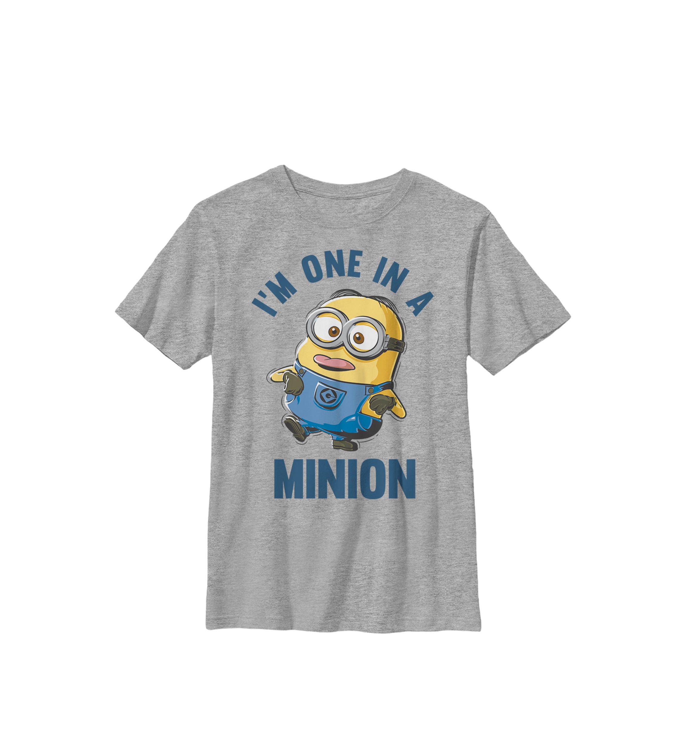 Minions Dave One In A Minion Crew Graphic T-Shirt