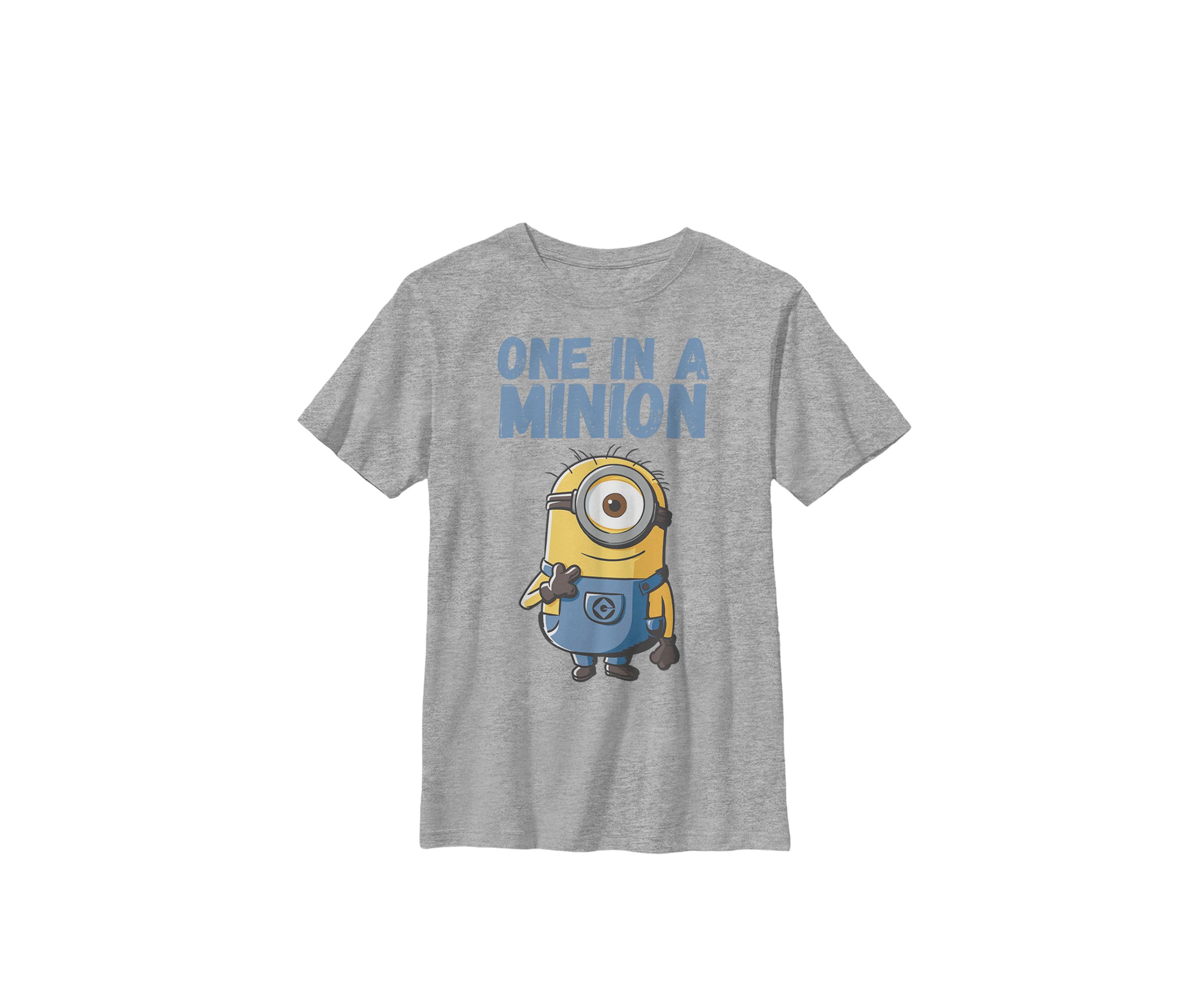 Minions Stuart One In A Minion Crew Graphic T-Shirt