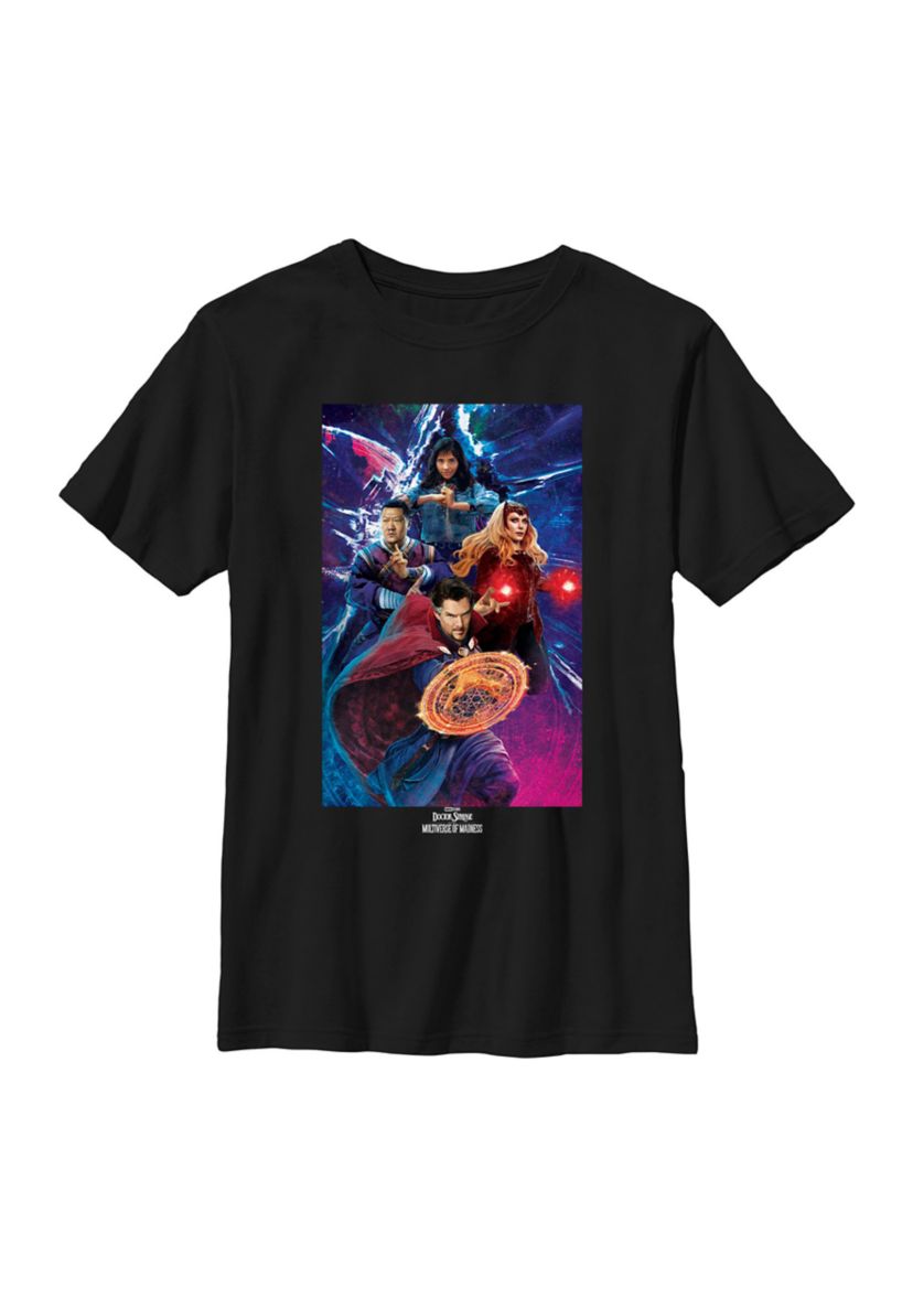 Dr Strange Group Shot Graphic T-Shirt
