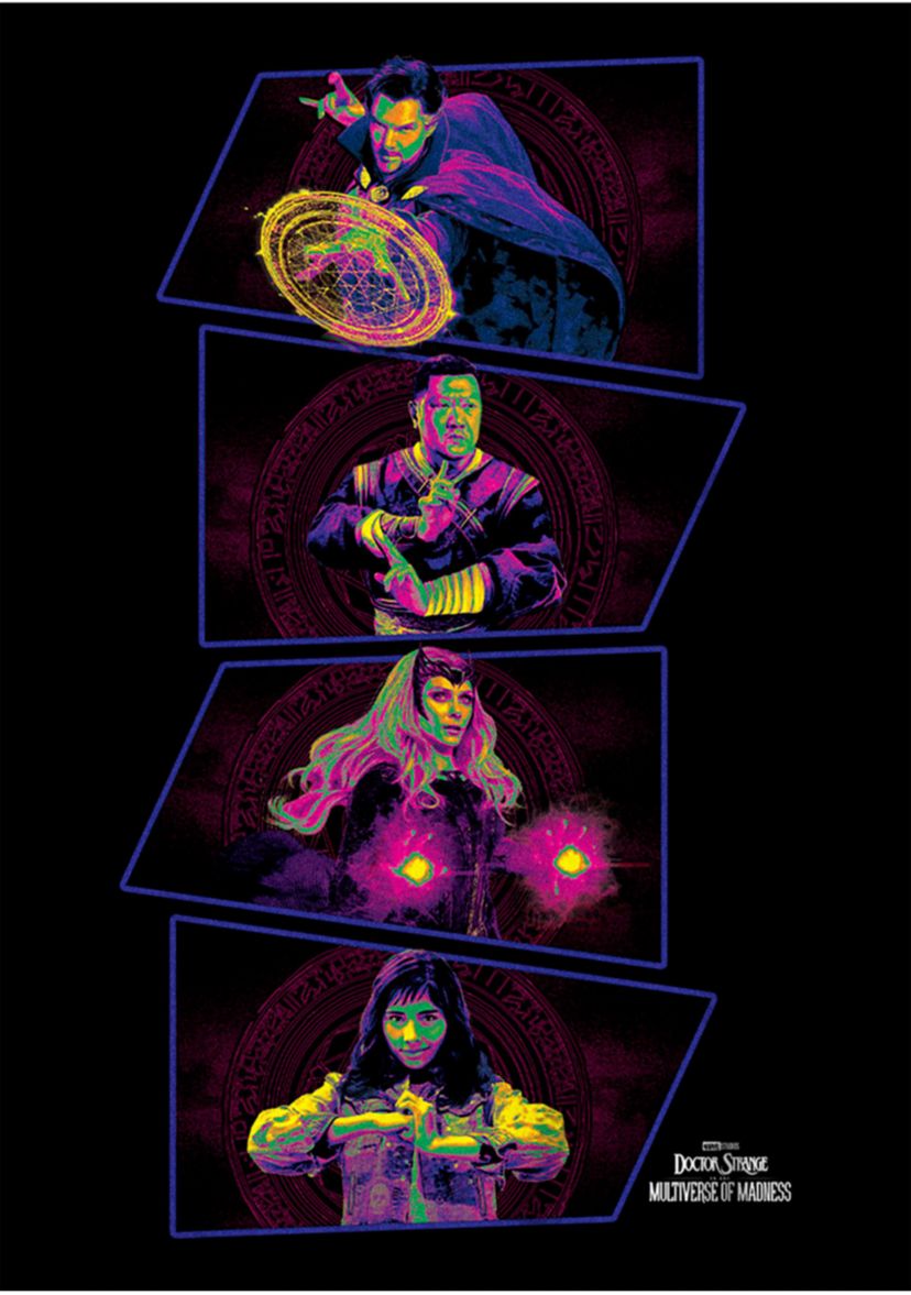 Panel Group Shot Graphic T-Shirt
