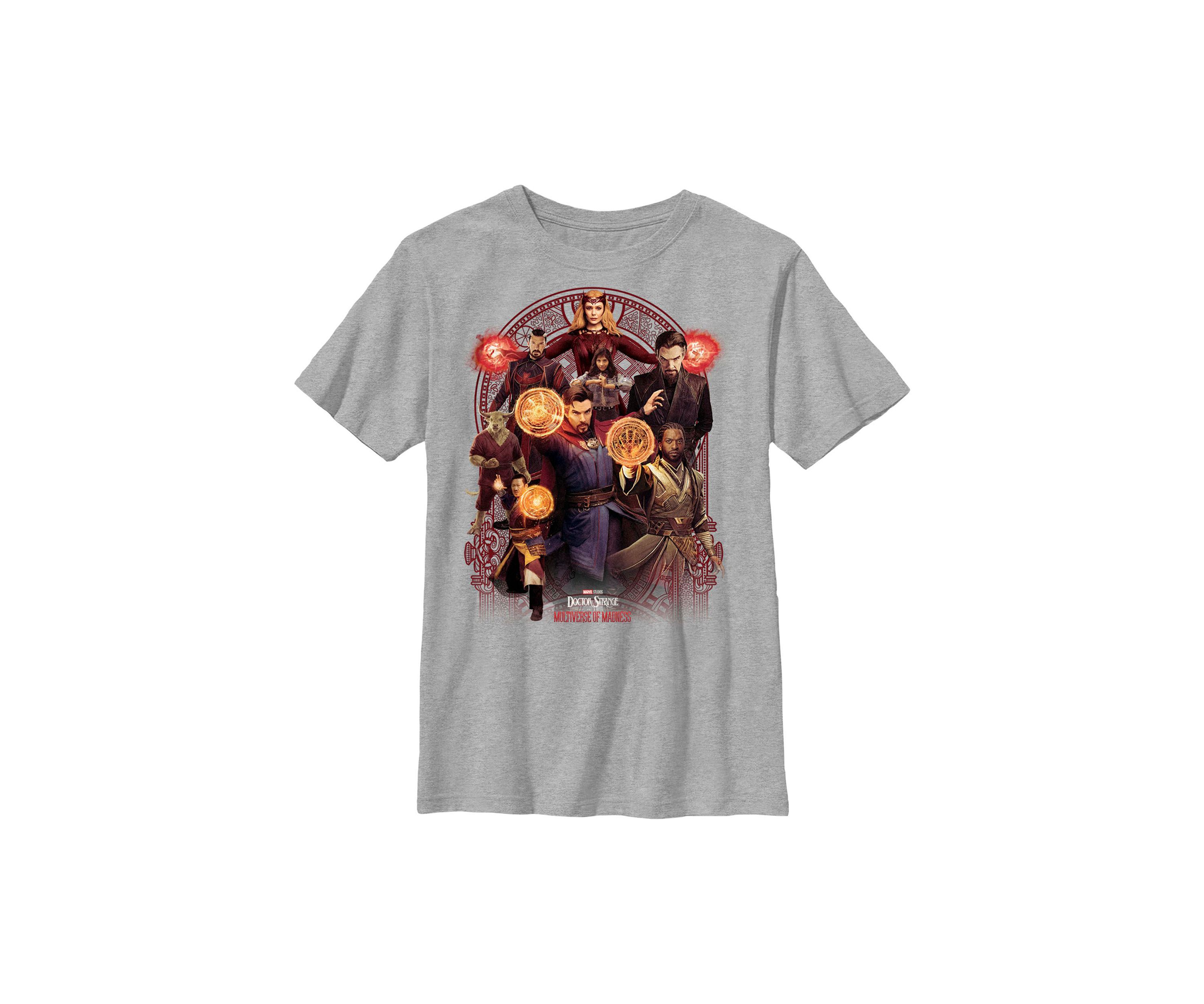 Strange All Characters Graphic T-Shirt