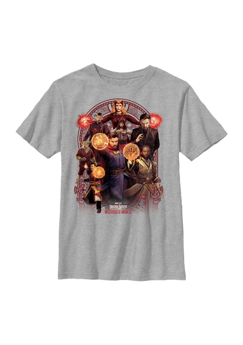 Strange All Characters Graphic T-Shirt