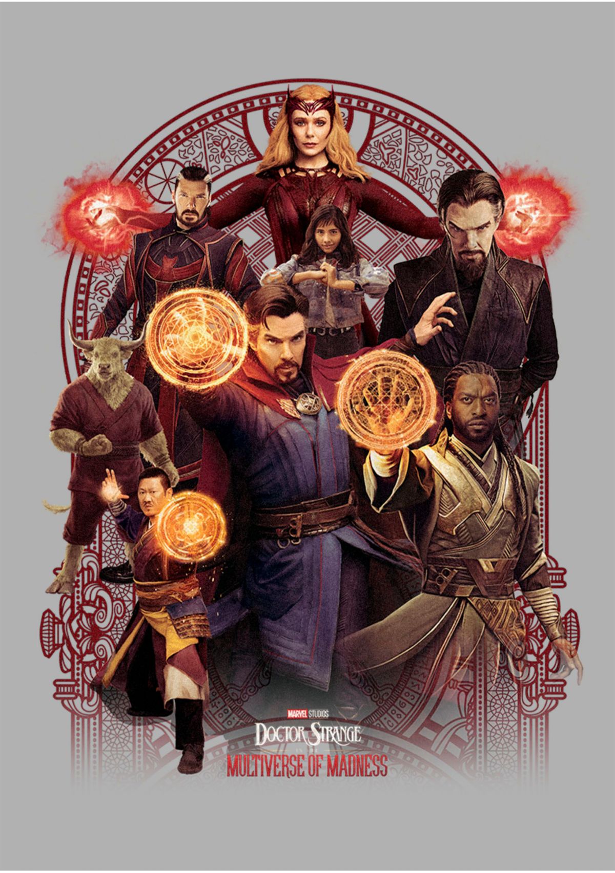 Strange All Characters Graphic T-Shirt