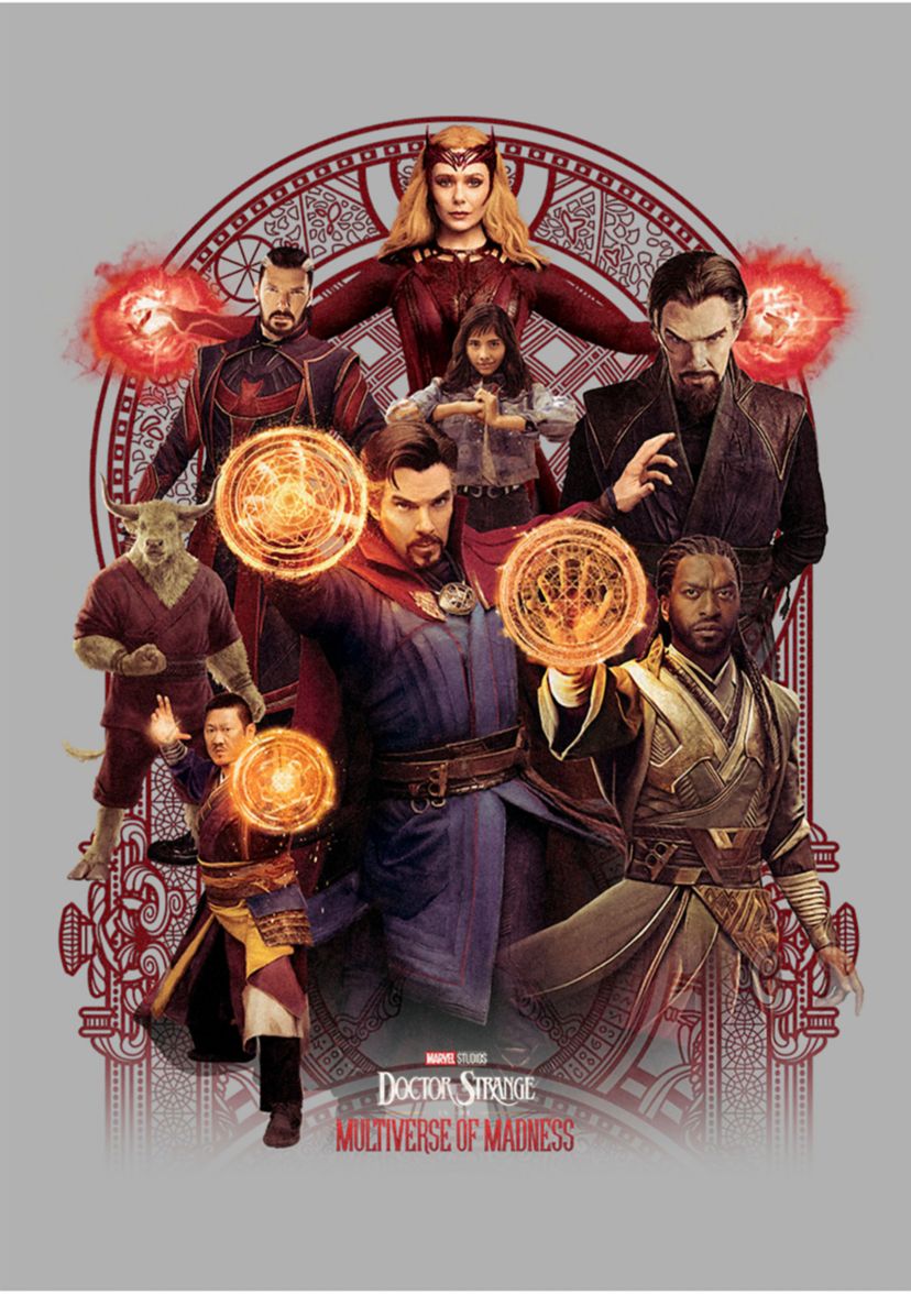 Strange All Characters Graphic T-Shirt