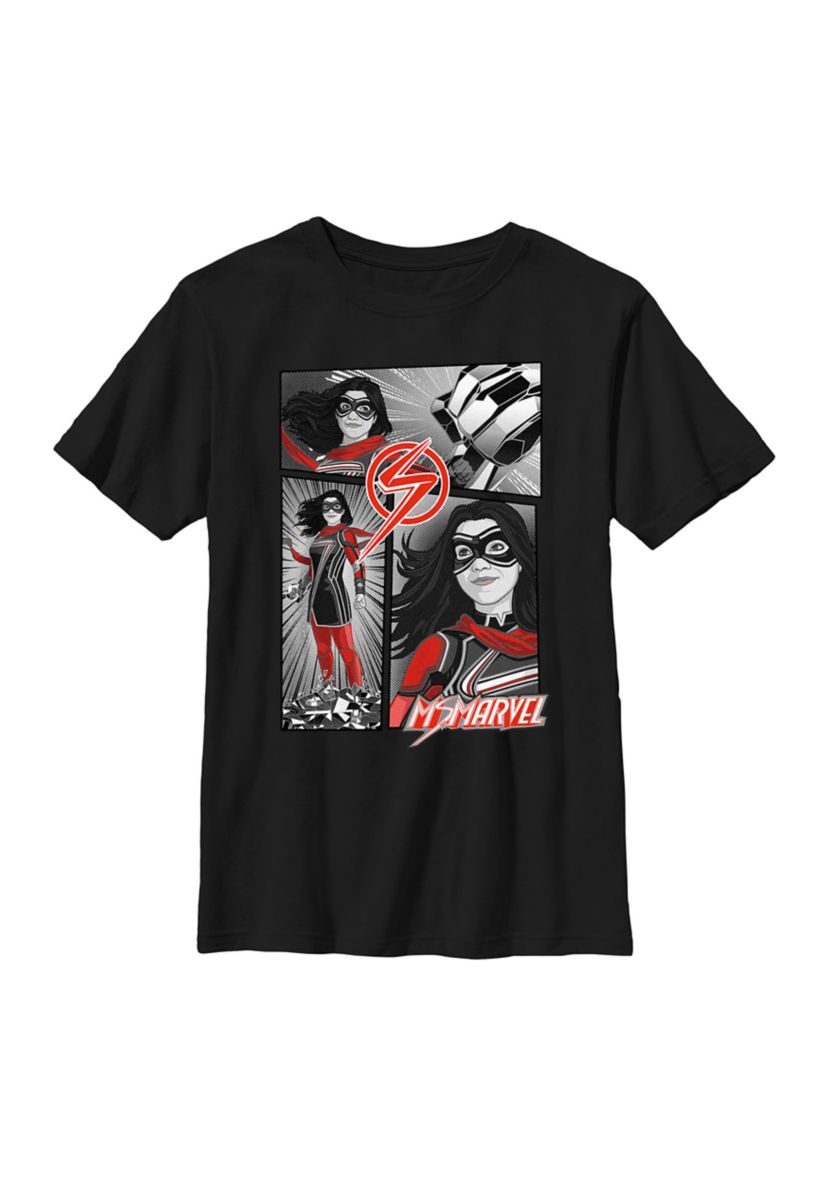 Ms Marvel Panel Graphic T-Shirt