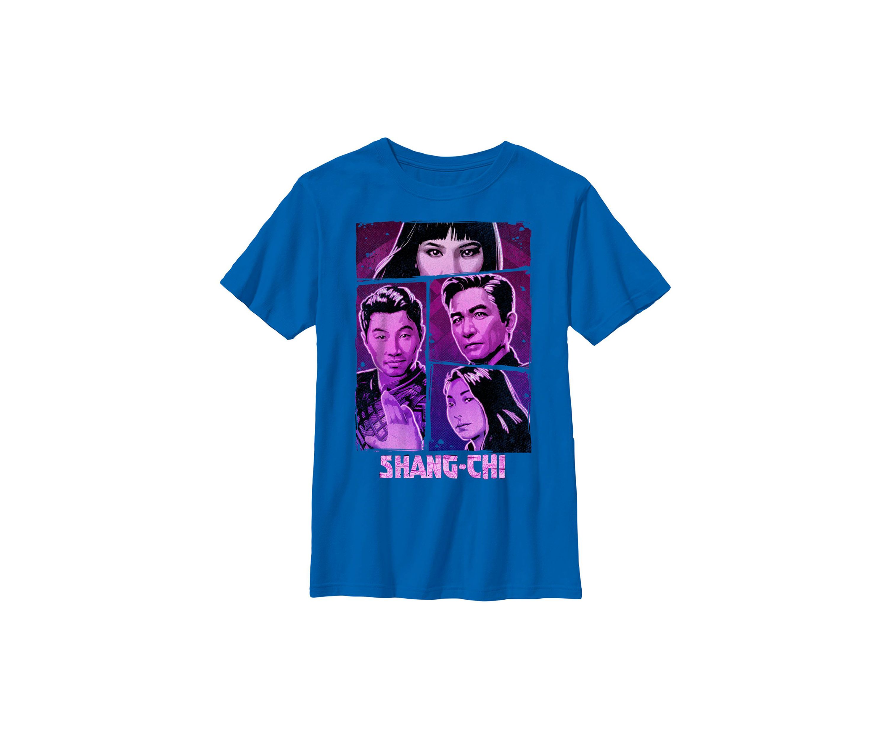 Neon Panel Shang Graphic Top