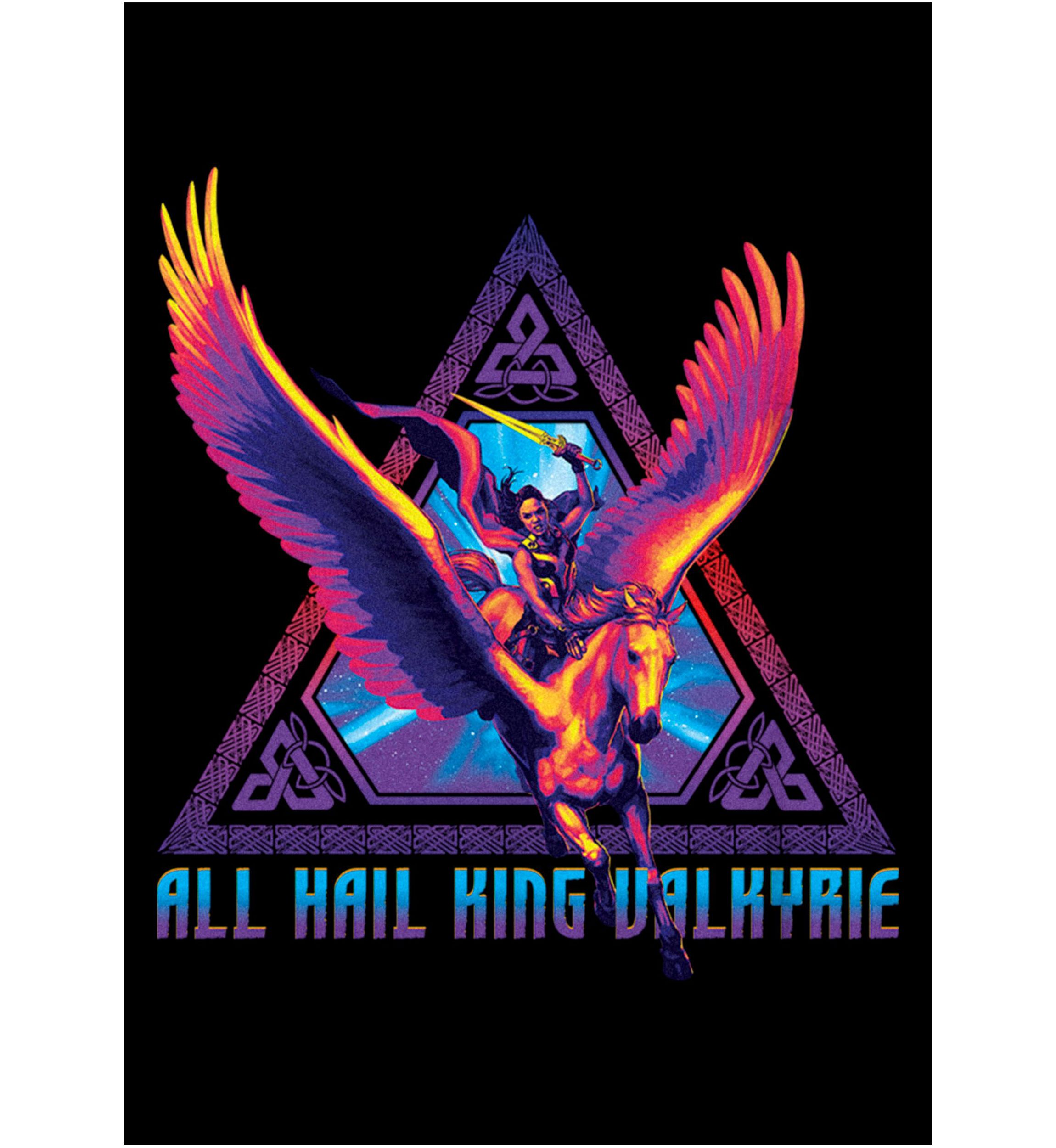 Valkyrie Triangle Badge Graphic T-Shirt
