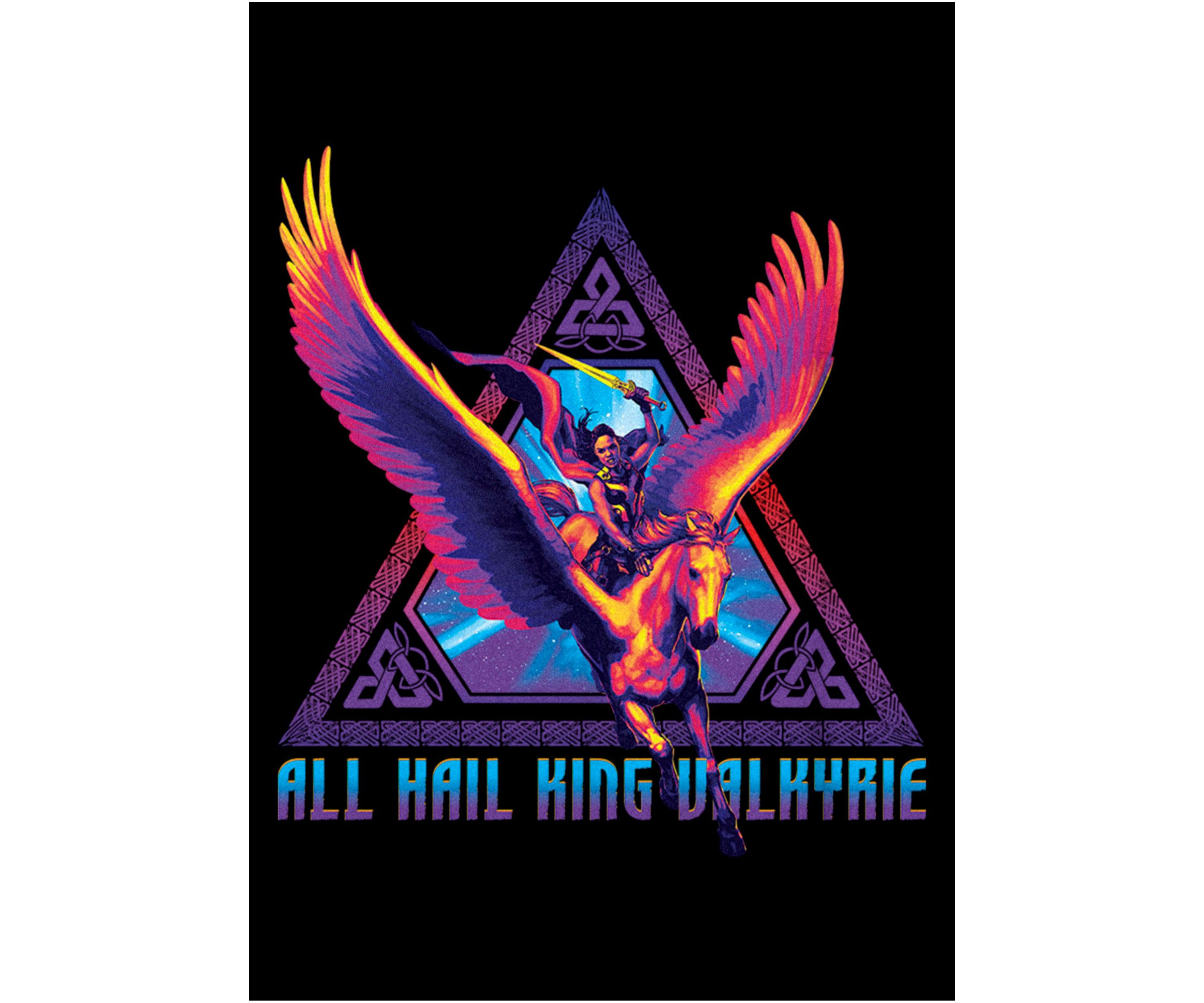 Valkyrie Triangle Badge Graphic T-Shirt
